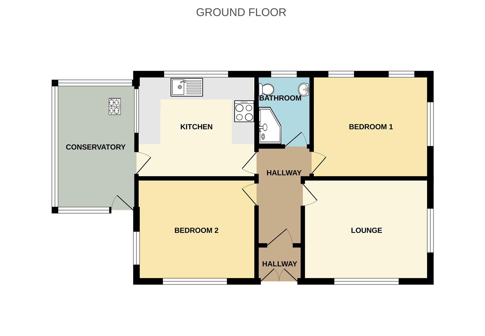 Sea Breezes, Kent Avenue, Sheerness floorplan