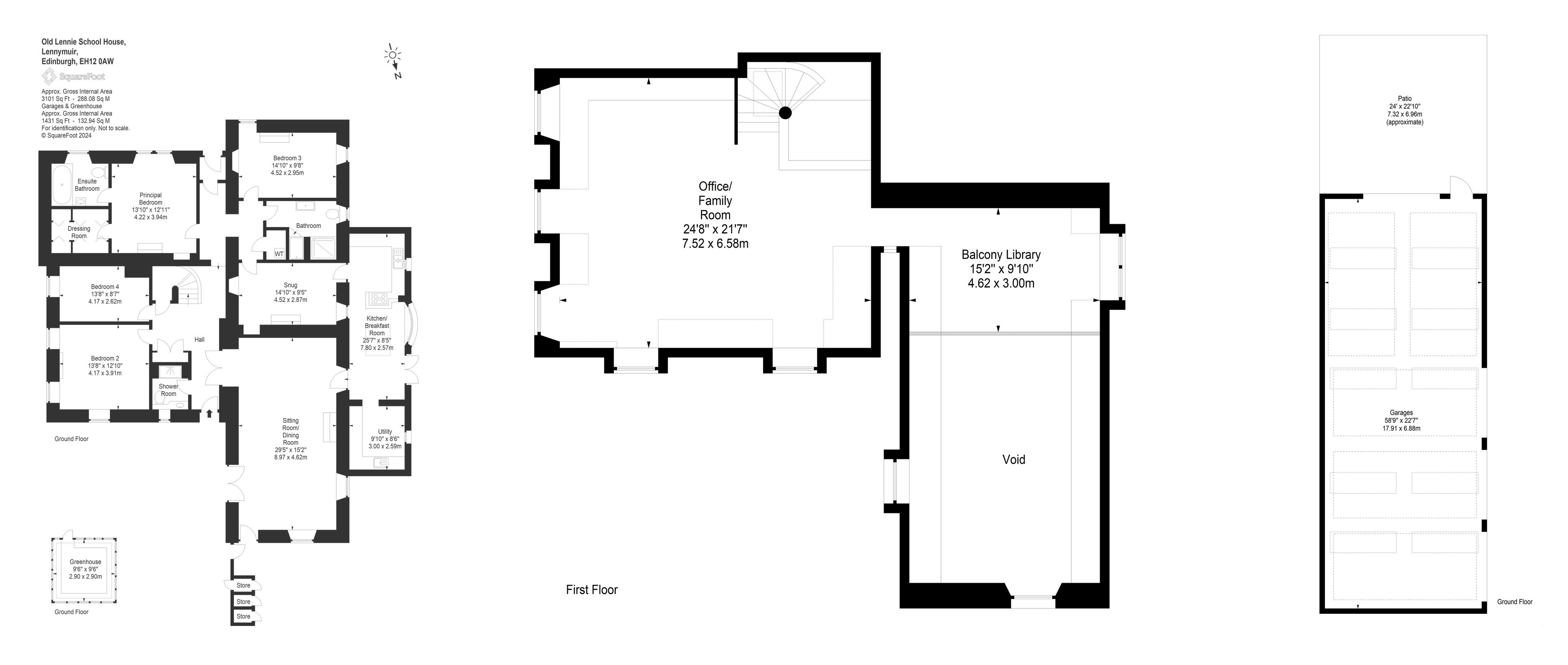 1 Lennymuir,, Old Lennie School House, Edinburgh floorplan