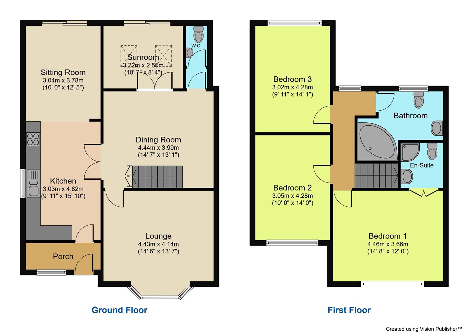 20, Springfield Road, Shipley floorplan