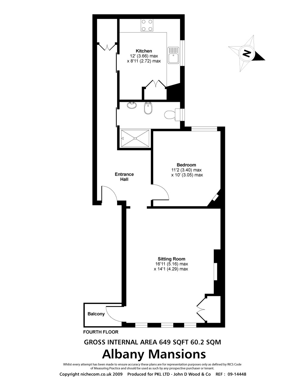 1 Bedrooms Flat to rent in Albert Bridge Road, London SW11