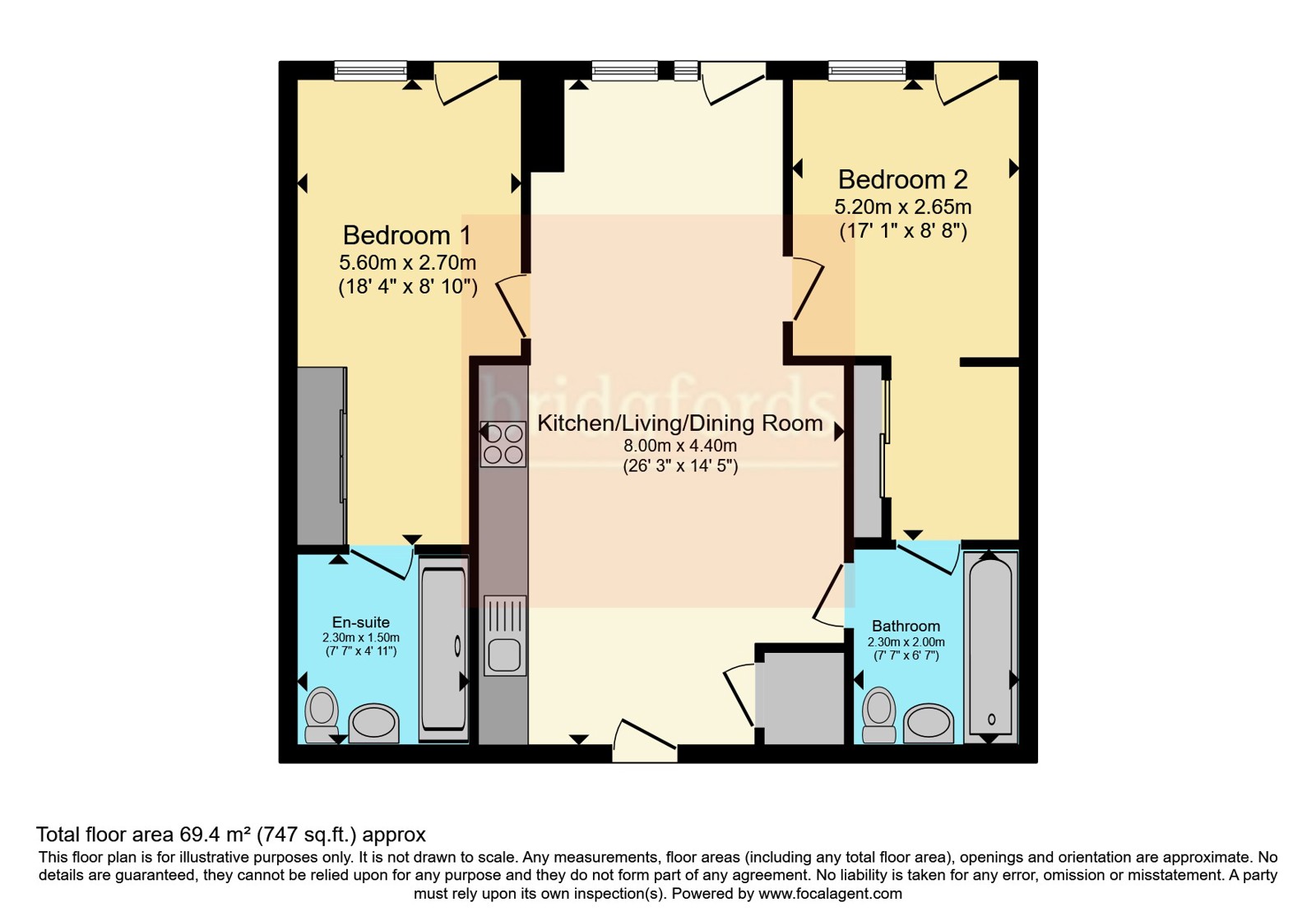 Embankment Exchange, 1406, 96 Greengate, Lancashire floorplan