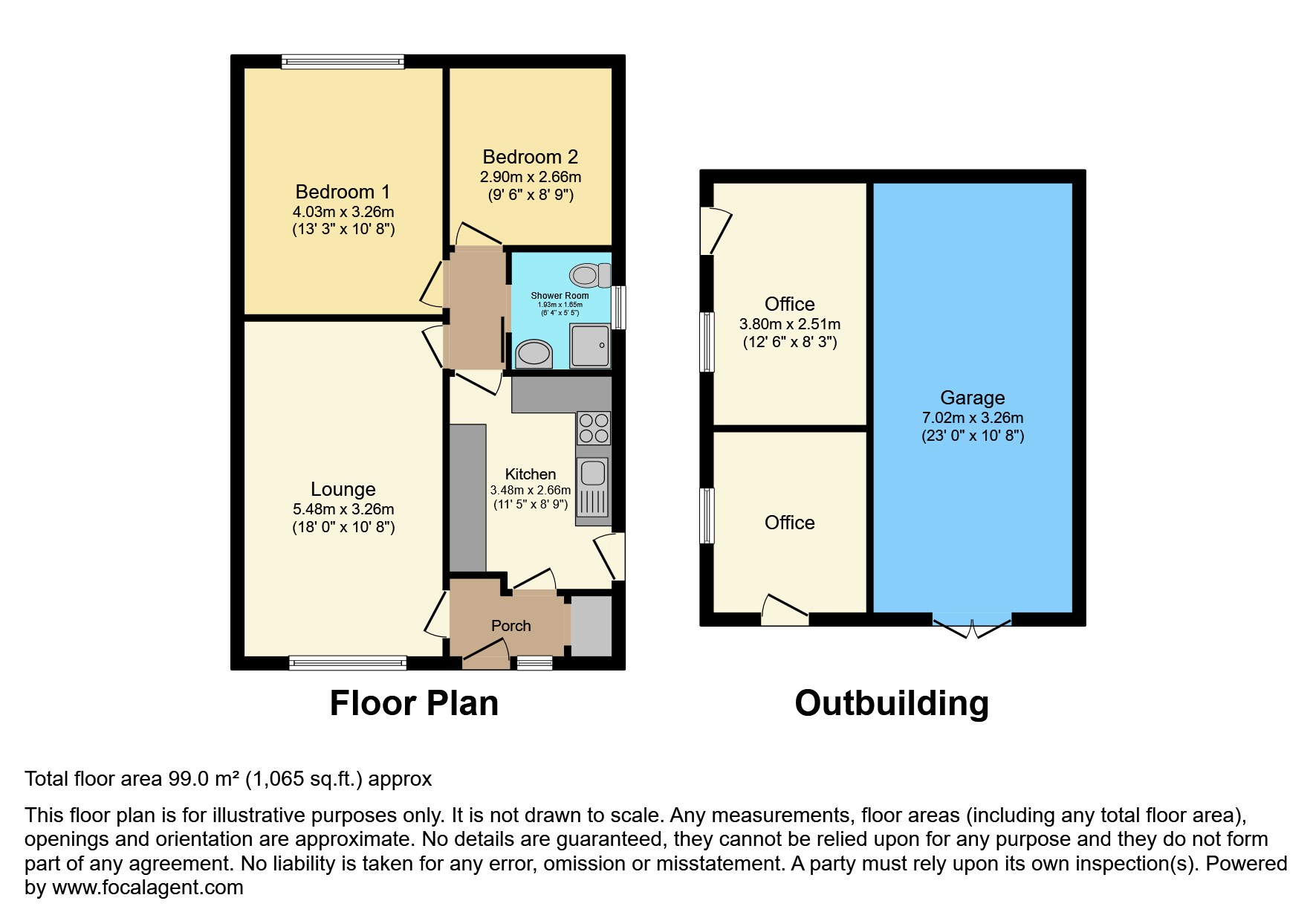 43, Harwood Gardens, Sheffield floorplan