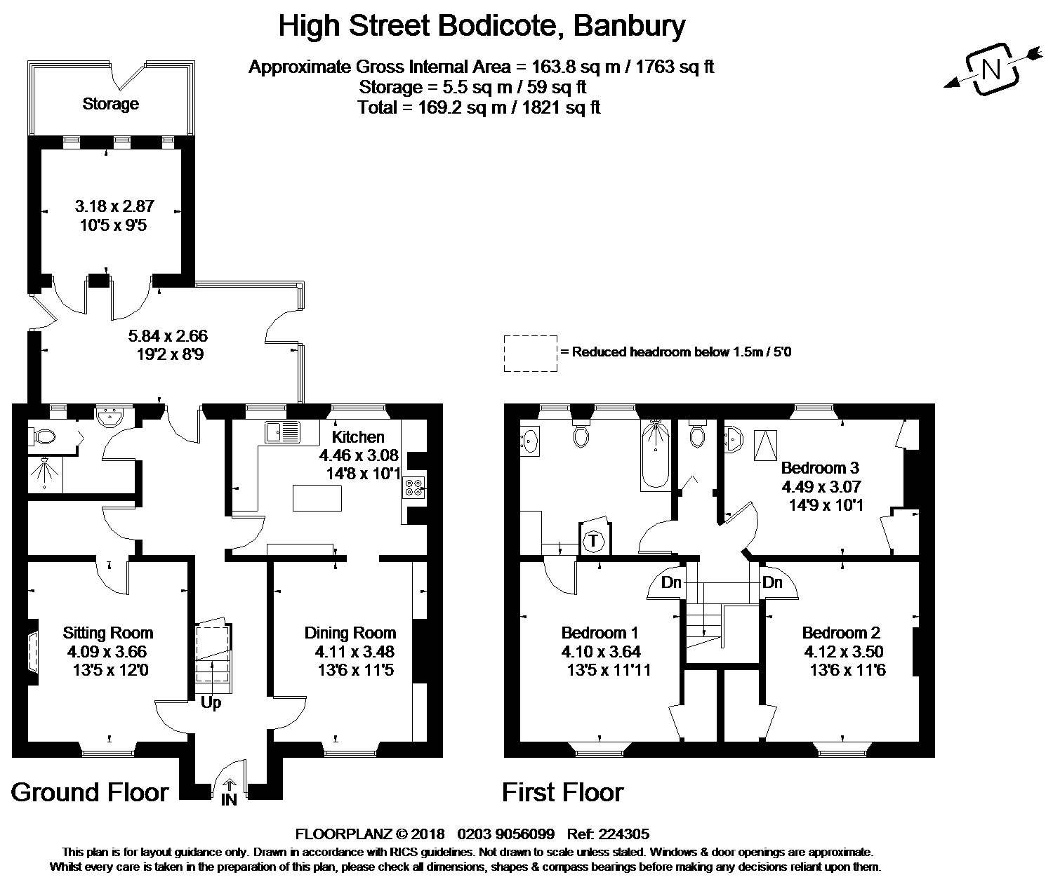 3 Bedrooms Semi-detached house for sale in High Street, Bodicote, Banbury, Oxfordshire OX15
