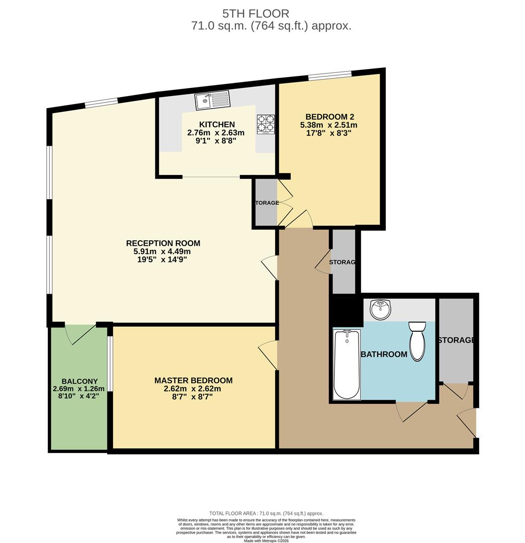 135A Coppermill Heights, 2 Daneland Walk, London floorplan