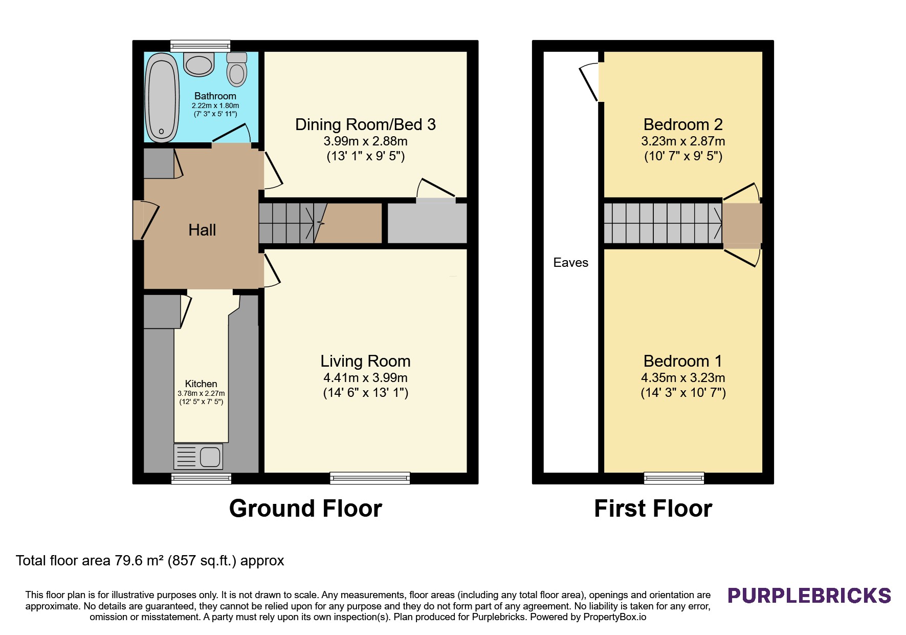 5, Woodburn Avenue, Dewsbury floorplan