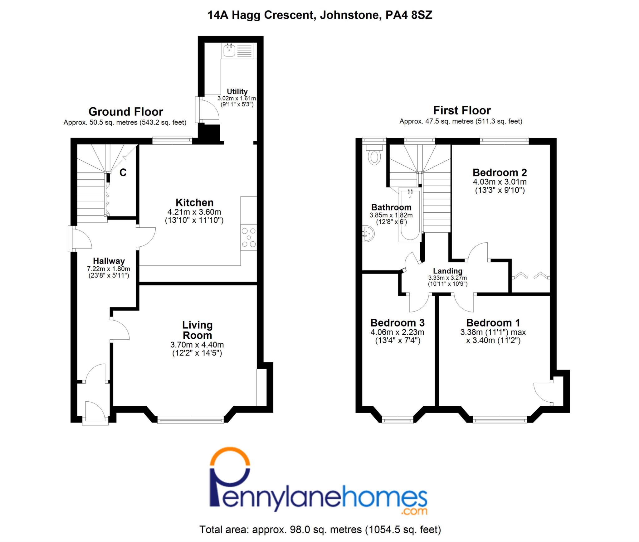 3 bed terraced house for sale in Hagg Crescent, Johnstone PA5 Zoopla