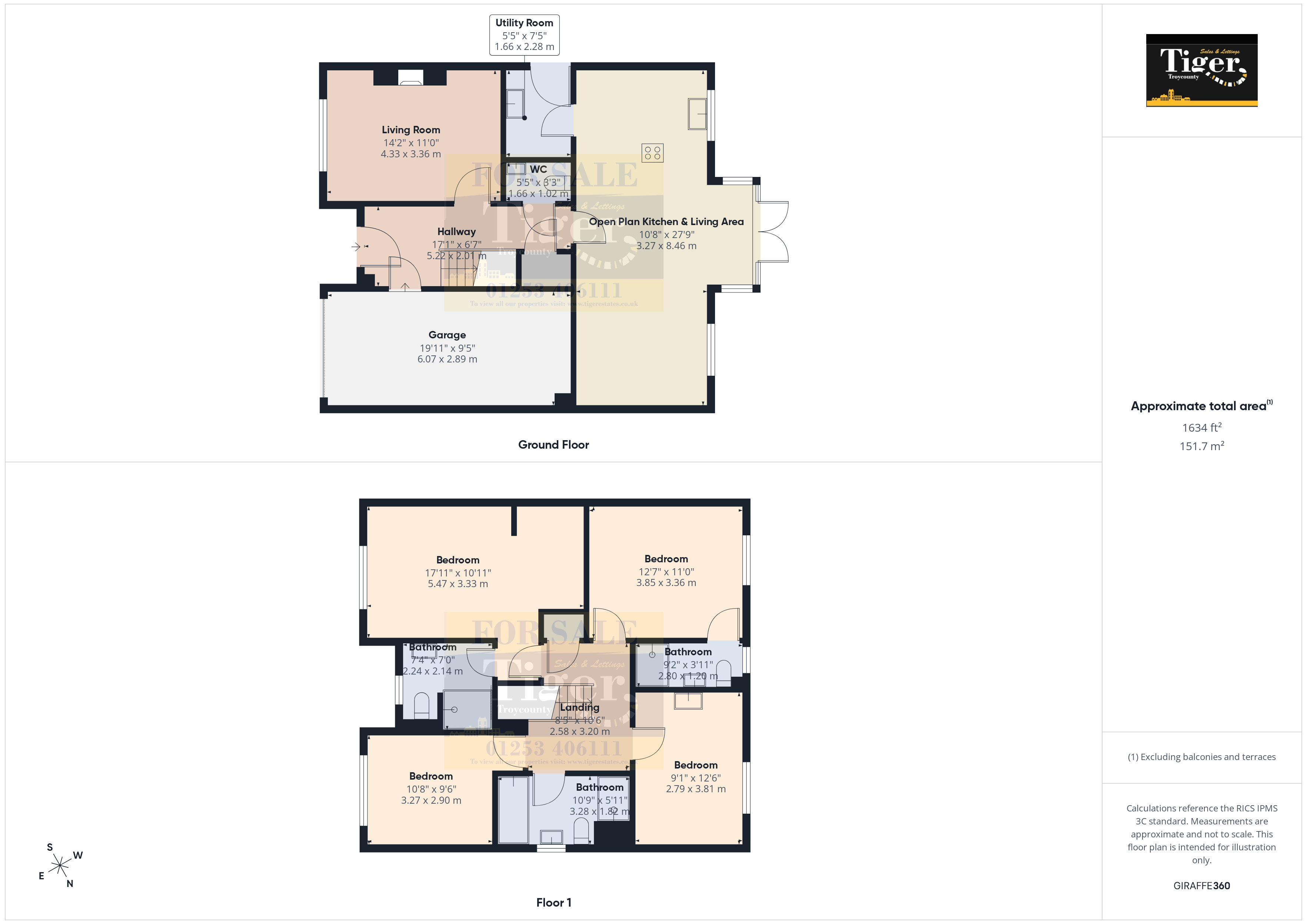 6, Dow View Drive, Preston floorplan