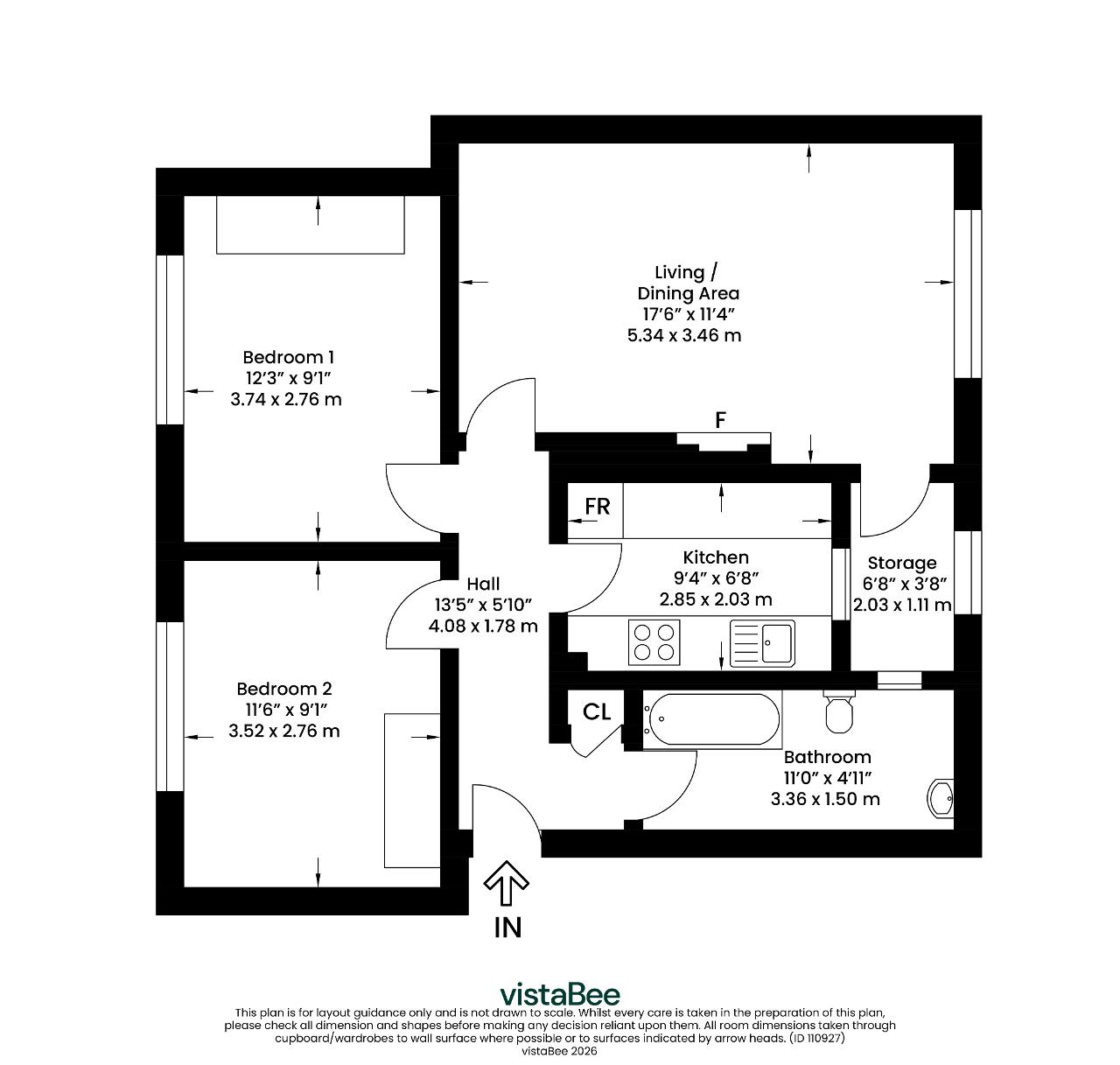 3, Dunphail Road, Easterhouse floorplan