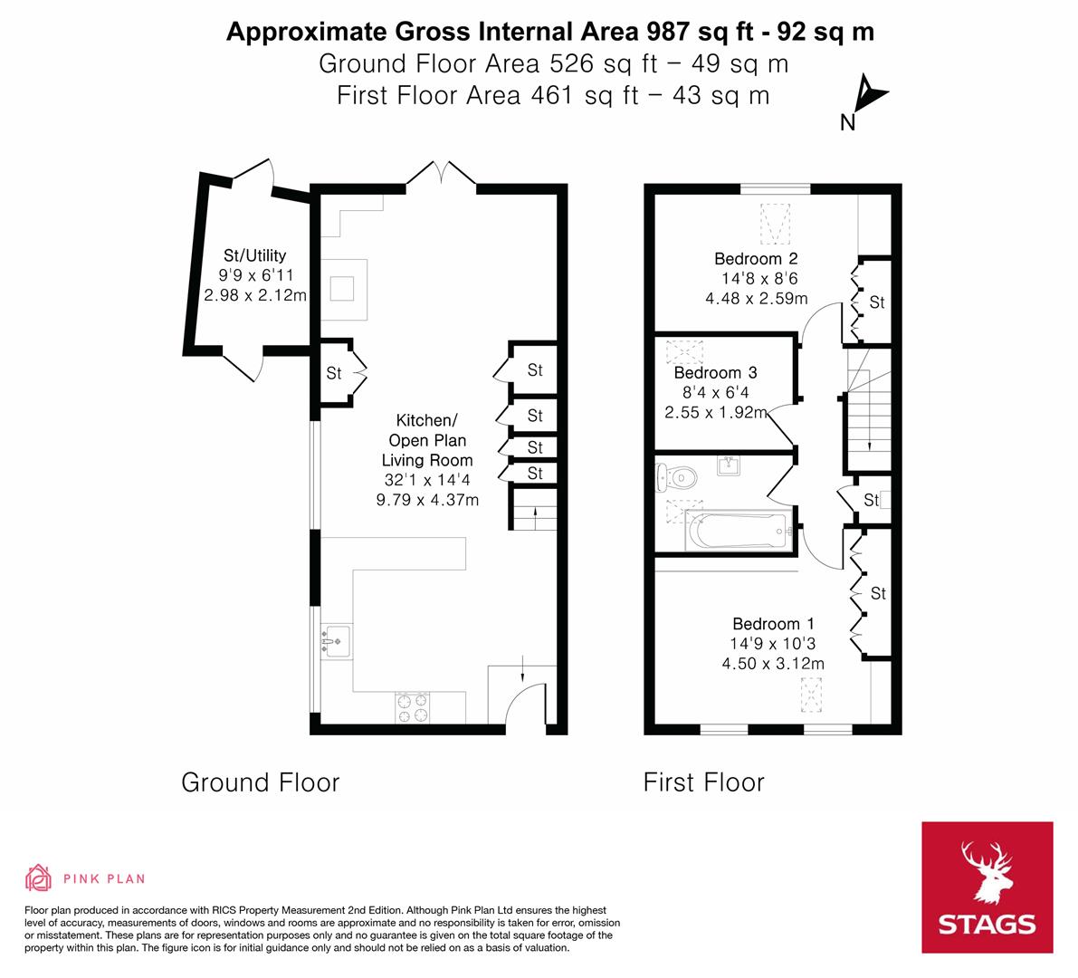 Trenoweth, Roydon Road, Launceston floorplan