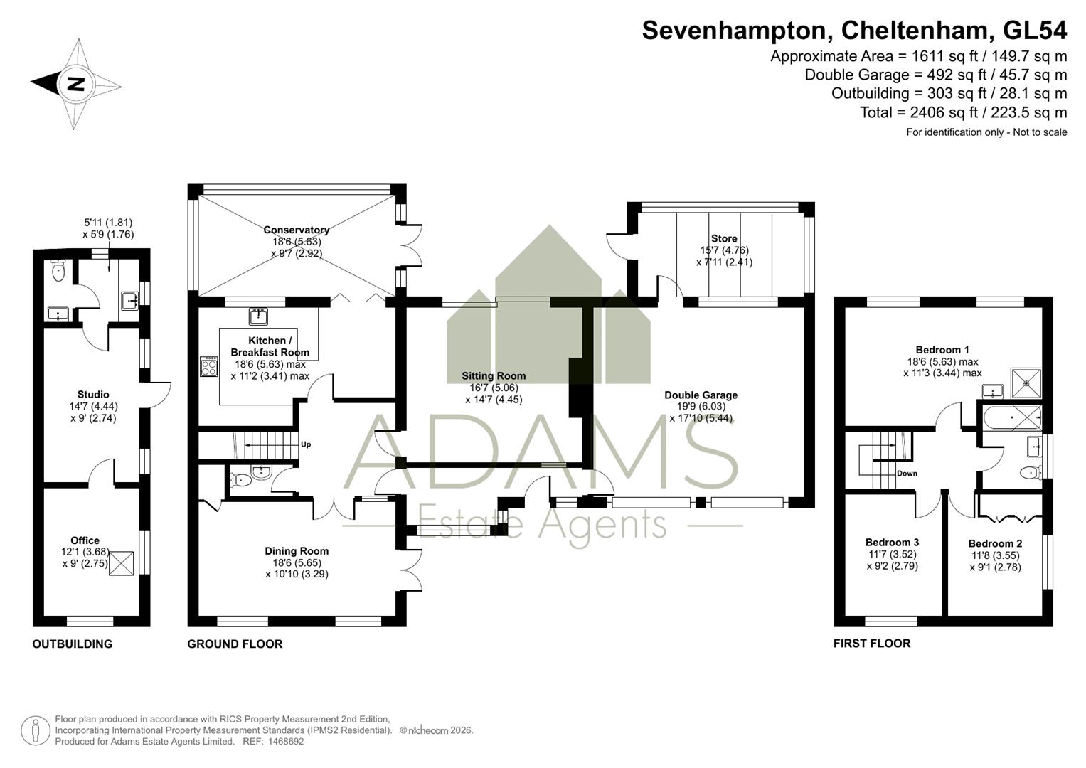 Wood Avens, Sevenhampton, Cheltenham floorplan