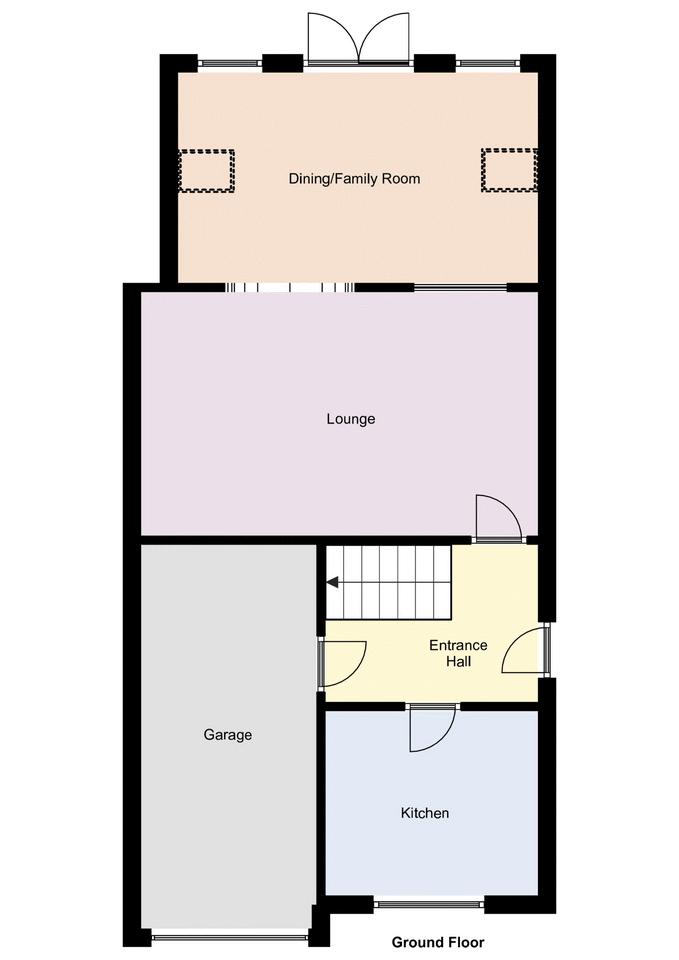 York Gardens, Portchester, Fareham PO16, 3 bedroom semidetached house
