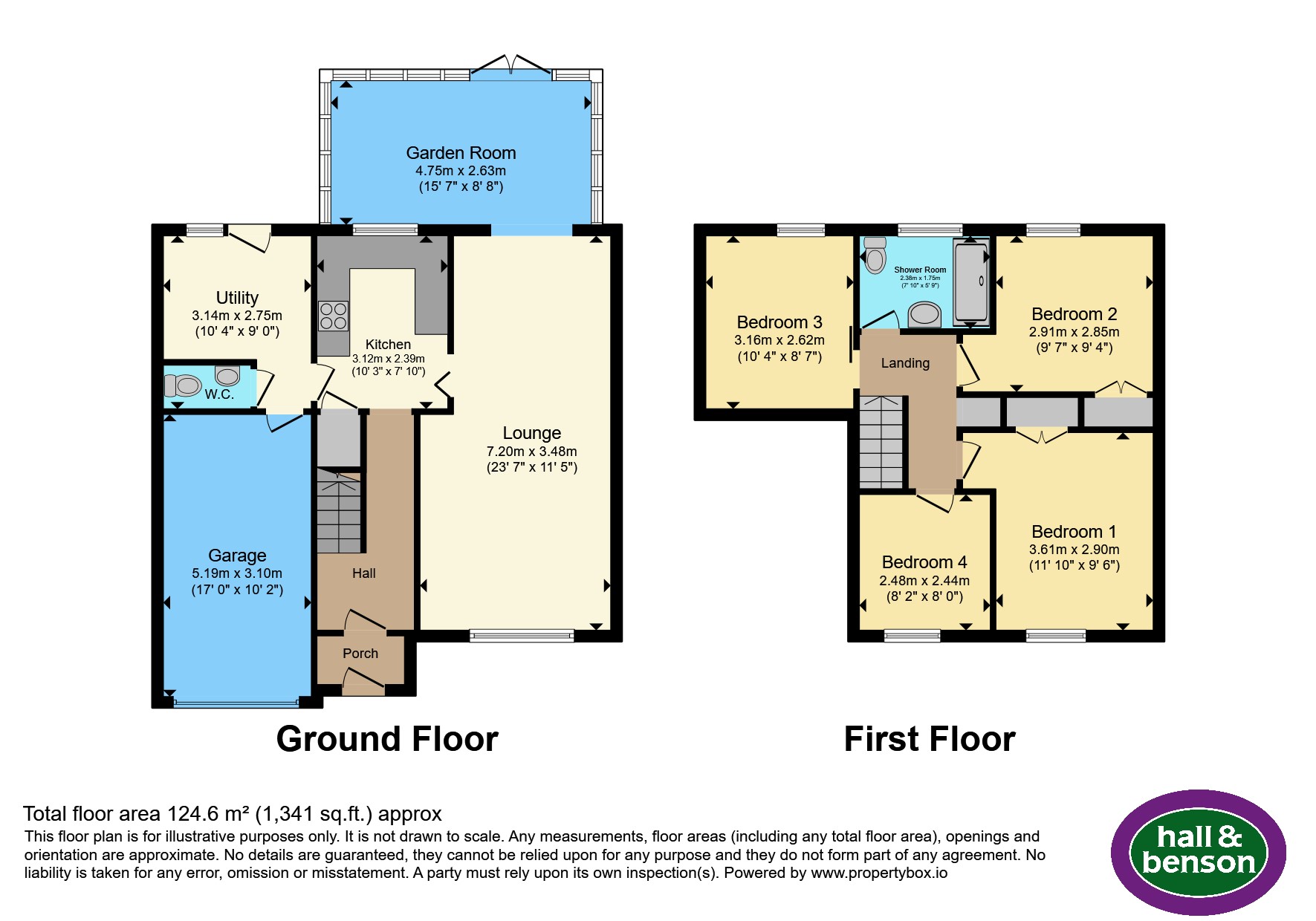7, The Walk, Belper floorplan