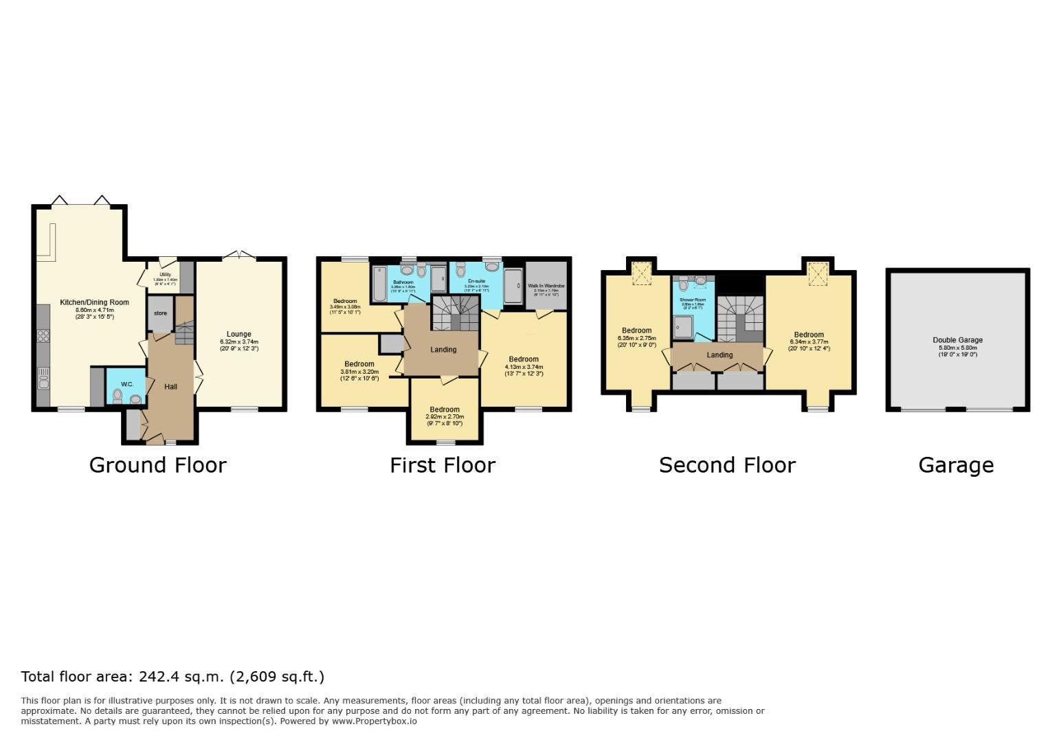 8, Skylark Close, Sheffield floorplan
