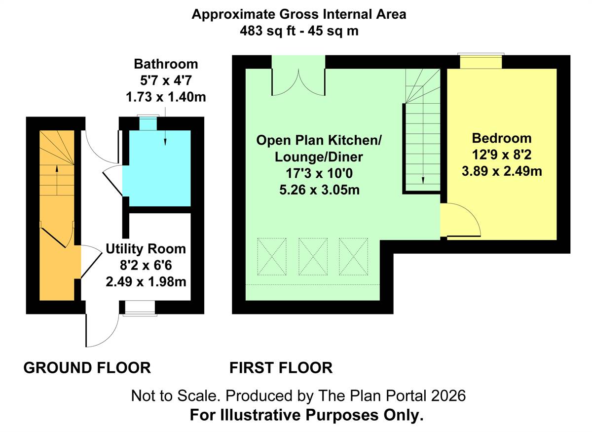 3 The Salt Yard, 110, Cornwallis Circle, Whitstable floorplan