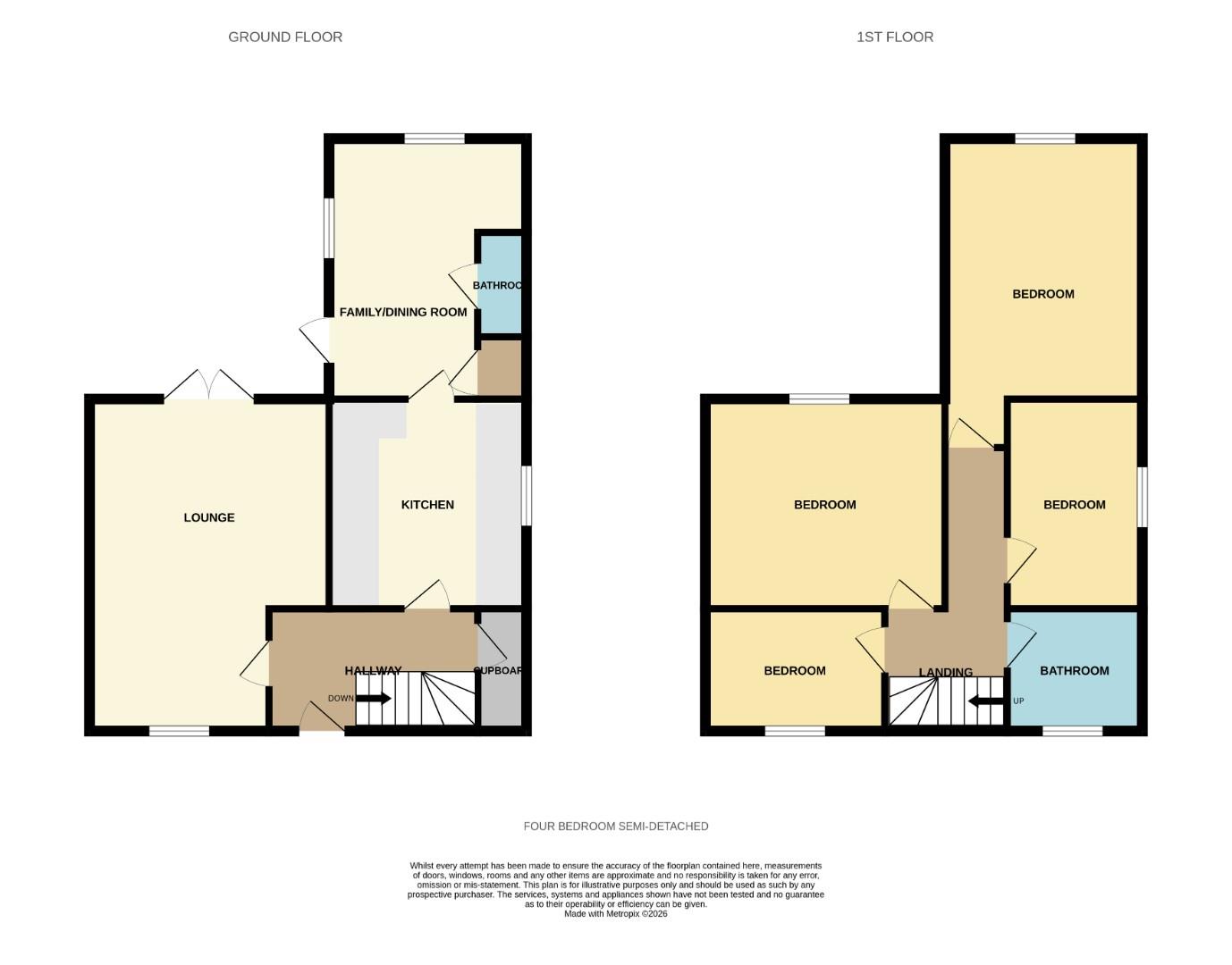 165, Northwich Road, Northwich floorplan