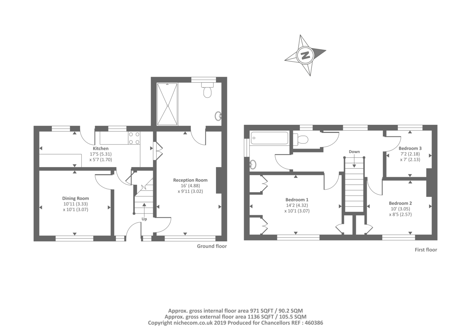 3 Bedrooms Semi-detached house for sale in Goldsmid Road, Reading RG1