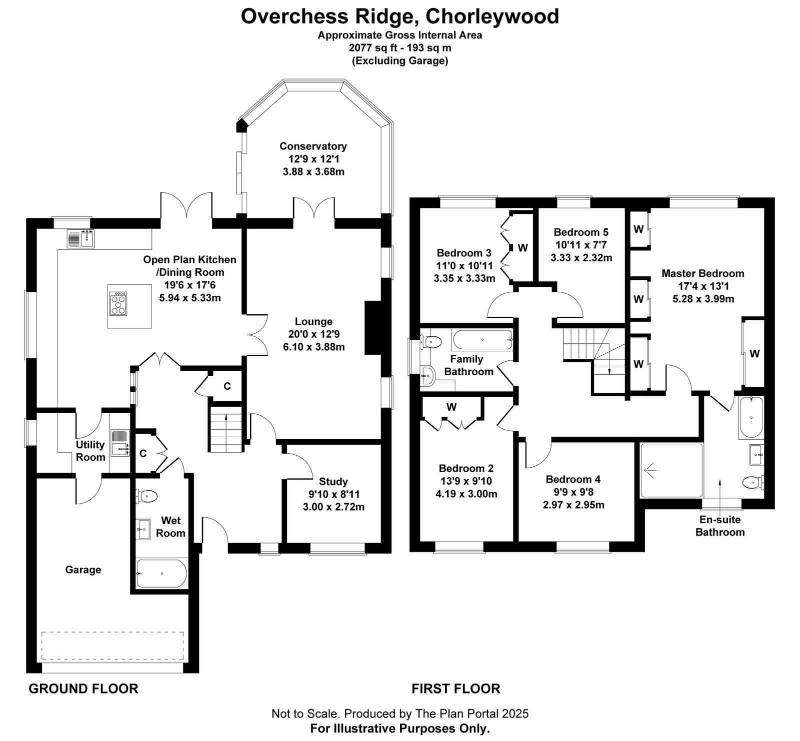 2, Overchess Ridge, Rickmansworth floorplan