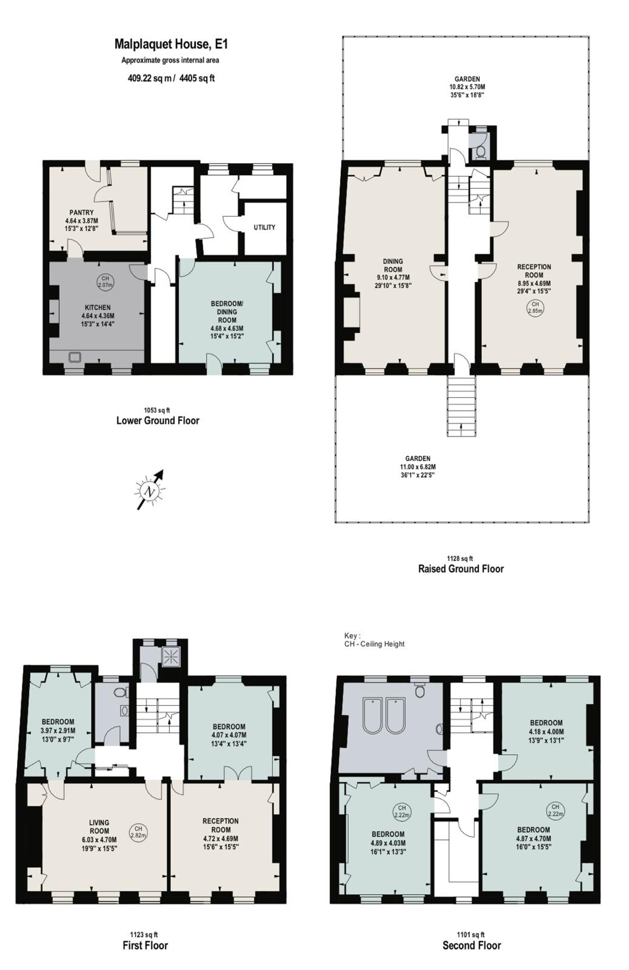 137 Mile End Road, London floorplan