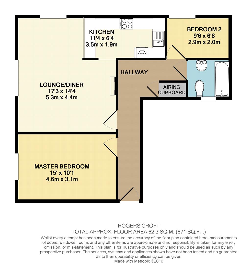 11, Rogers Croft, Milton Keynes floorplan