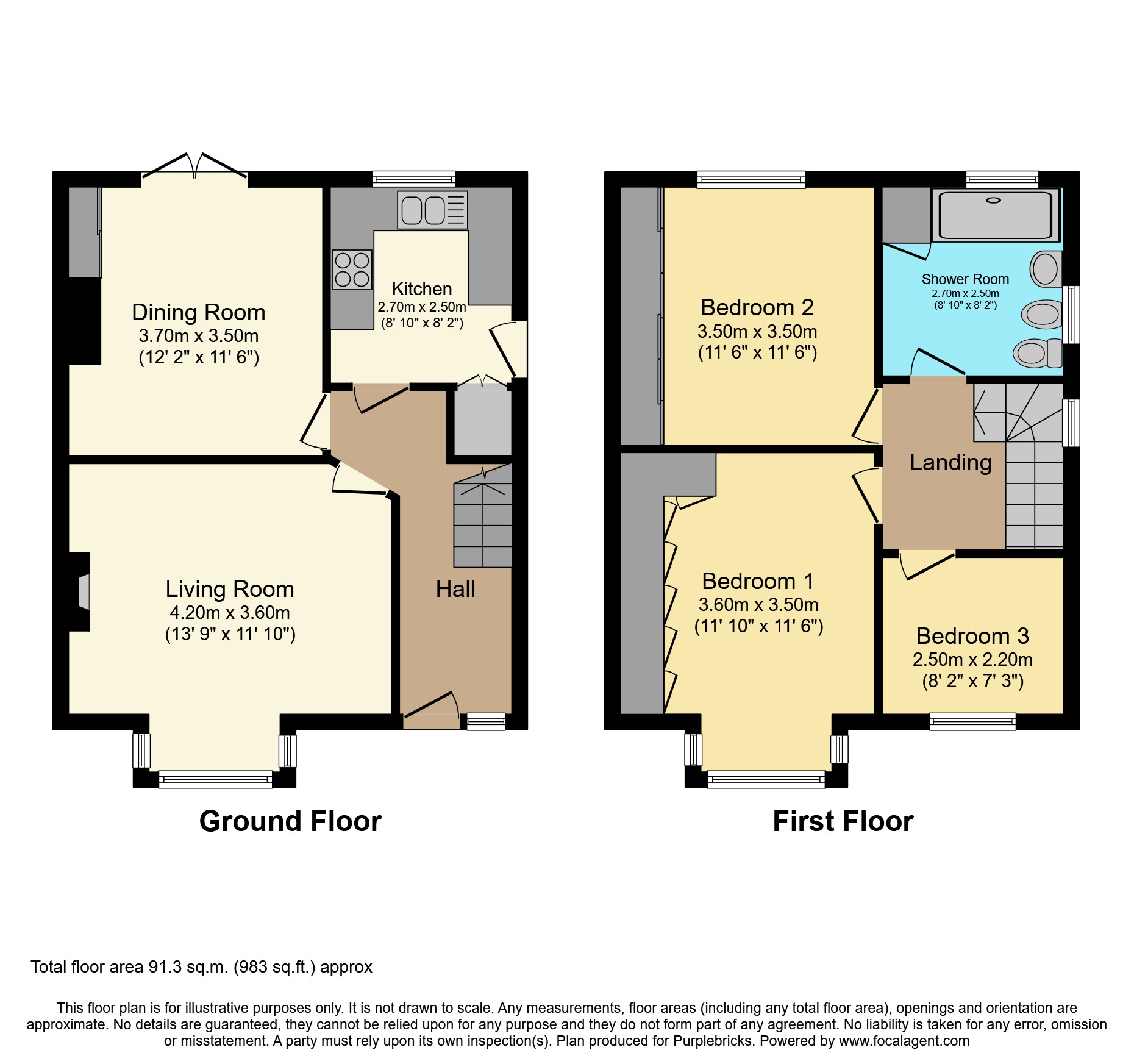 199, Little Bushey Lane, Bushey floorplan