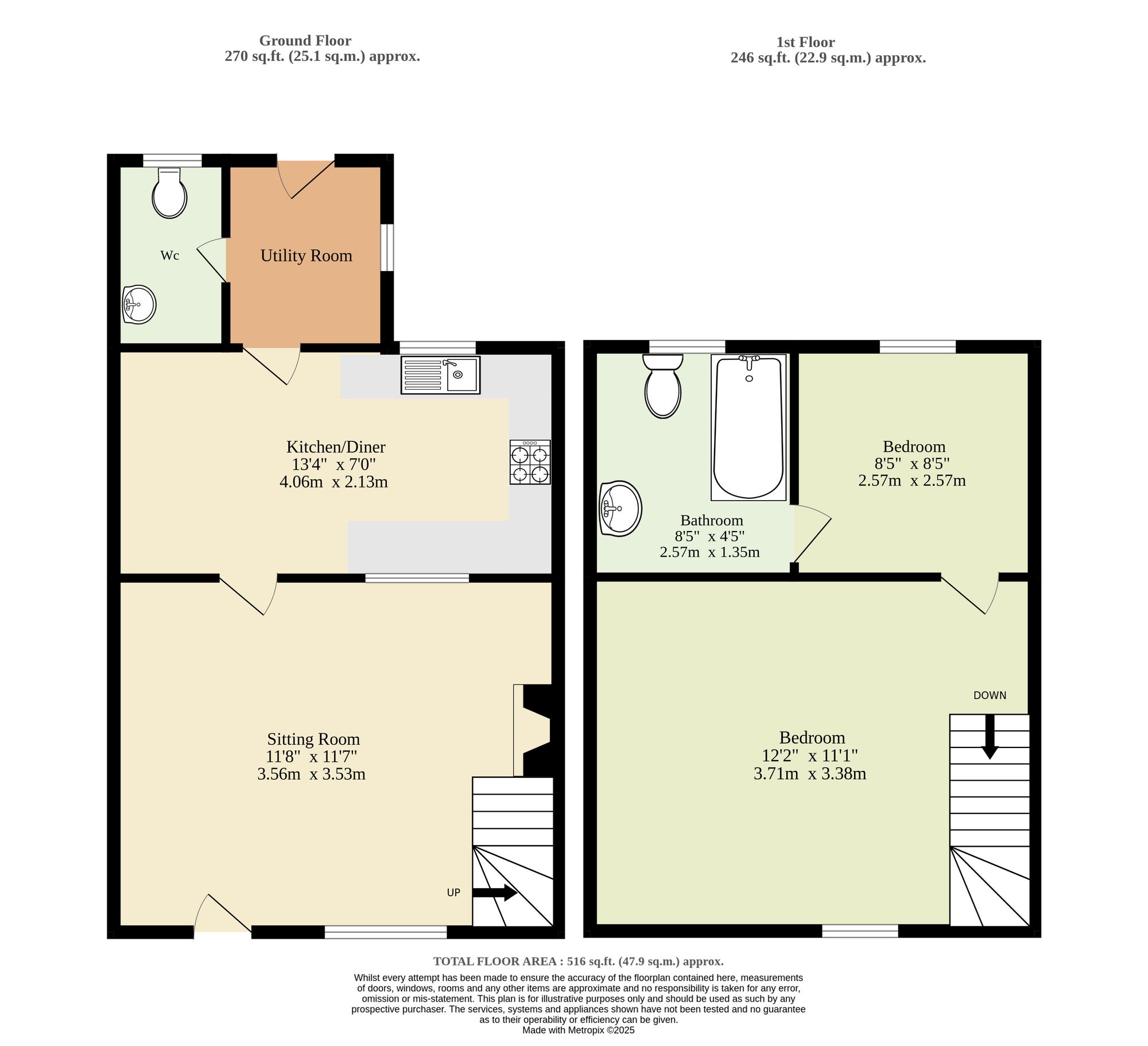 40 Repps Road, Great Yarmouth floorplan