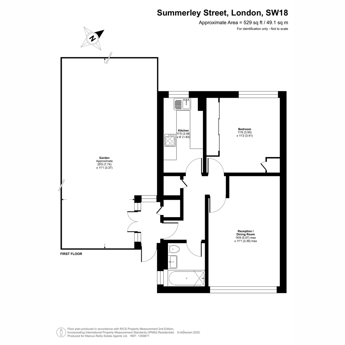 Summerley Street, London floorplan