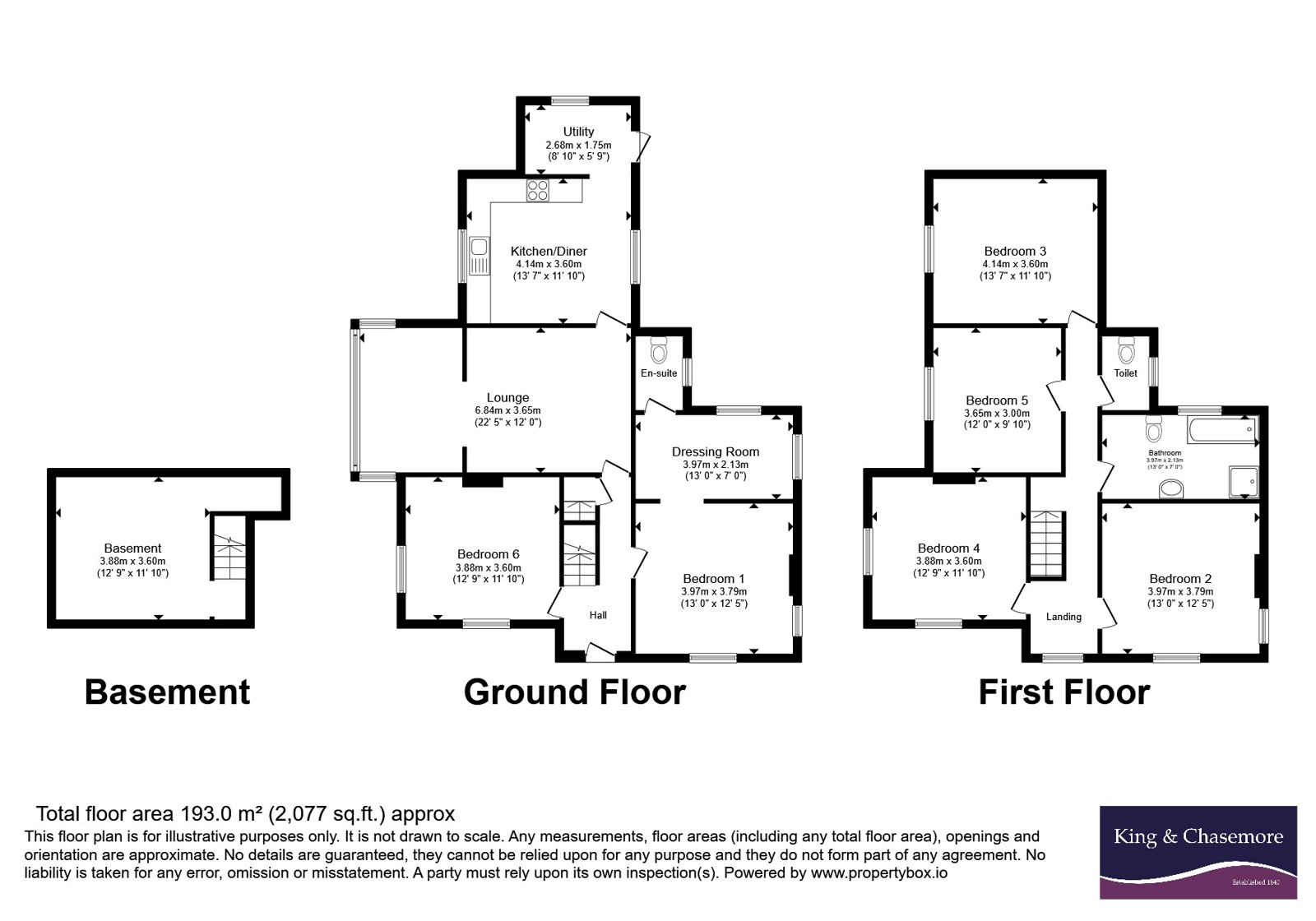 Sunnynook,, Sandhill Lane, Pulborough floorplan