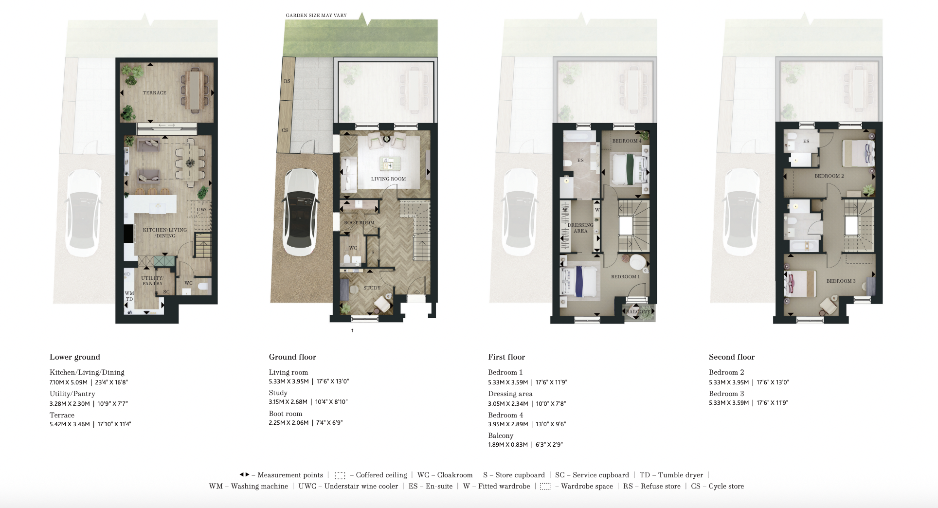 Wandsworth Common, Springfield Drive, London floorplan