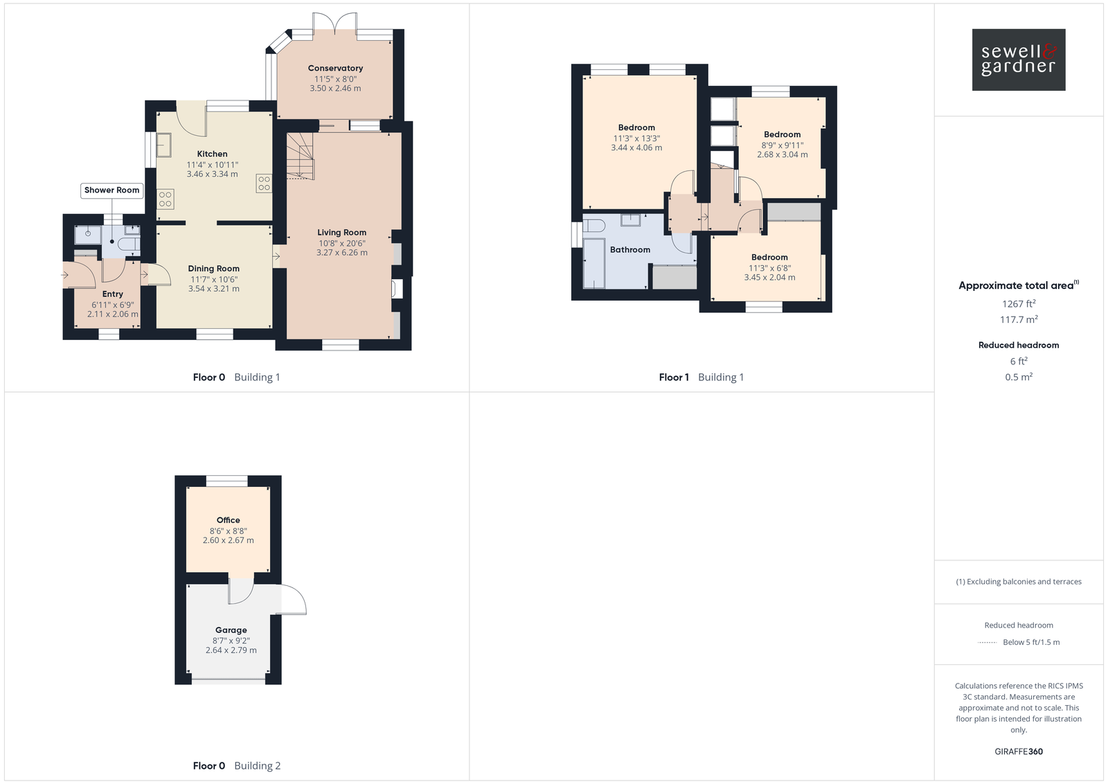 Wood Dene, Nottingham Road, Rickmansworth floorplan