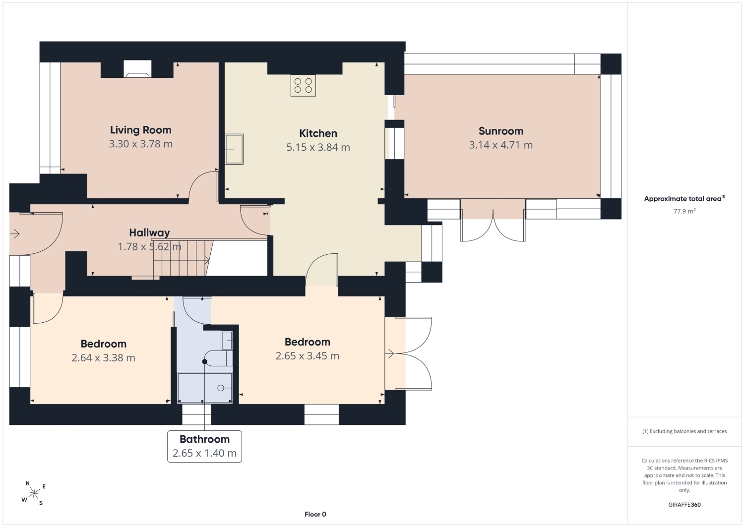 4, Netherfields Crescent, Dronfield floorplan