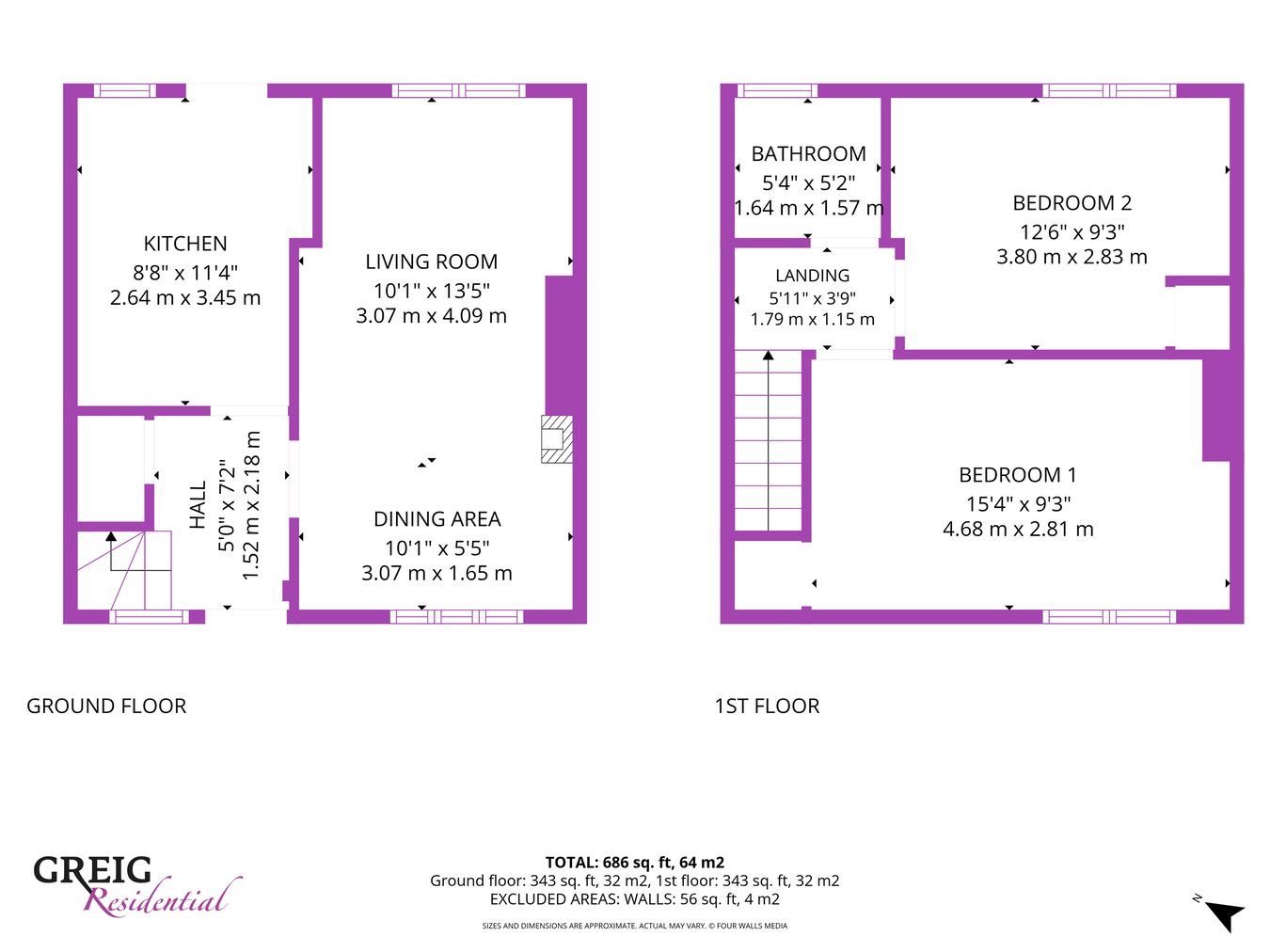 90, Treeswoodhead Road, Kilmarnock floorplan