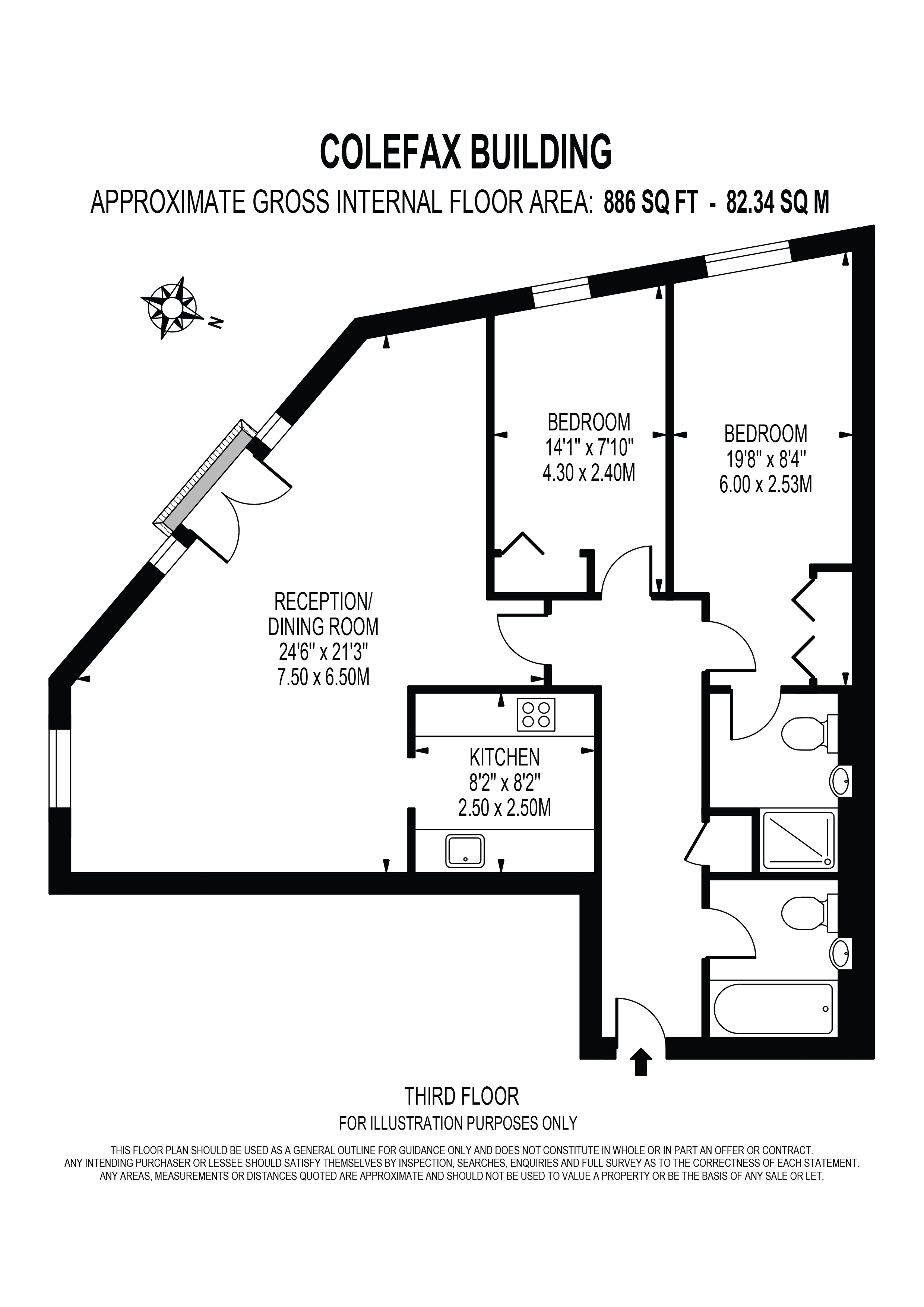 2 Bedrooms Flat to rent in Colefax Building, Plumbers Row, Aldgate E1