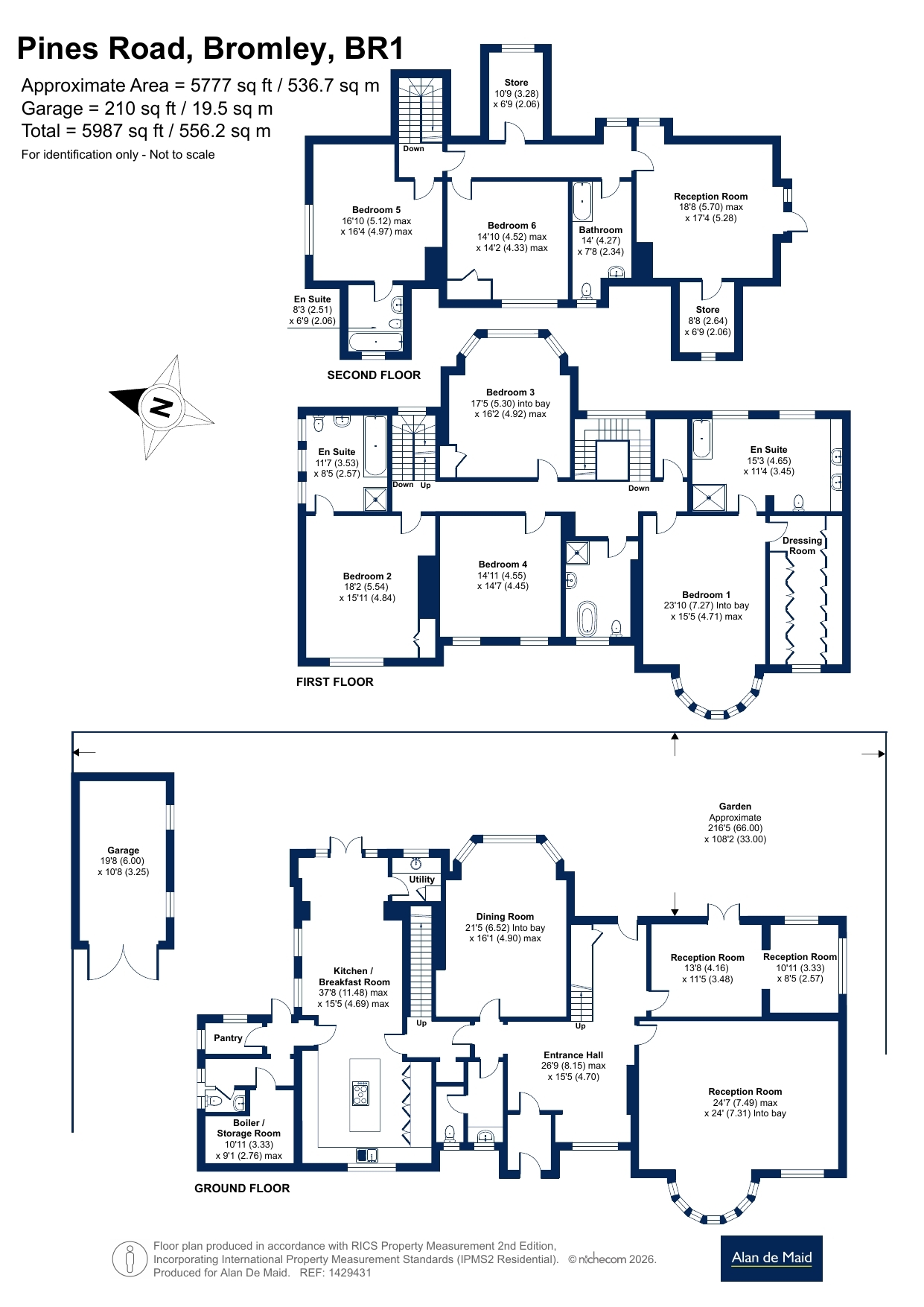 Pelham Lodge, 6, Pines Road, Bromley floorplan