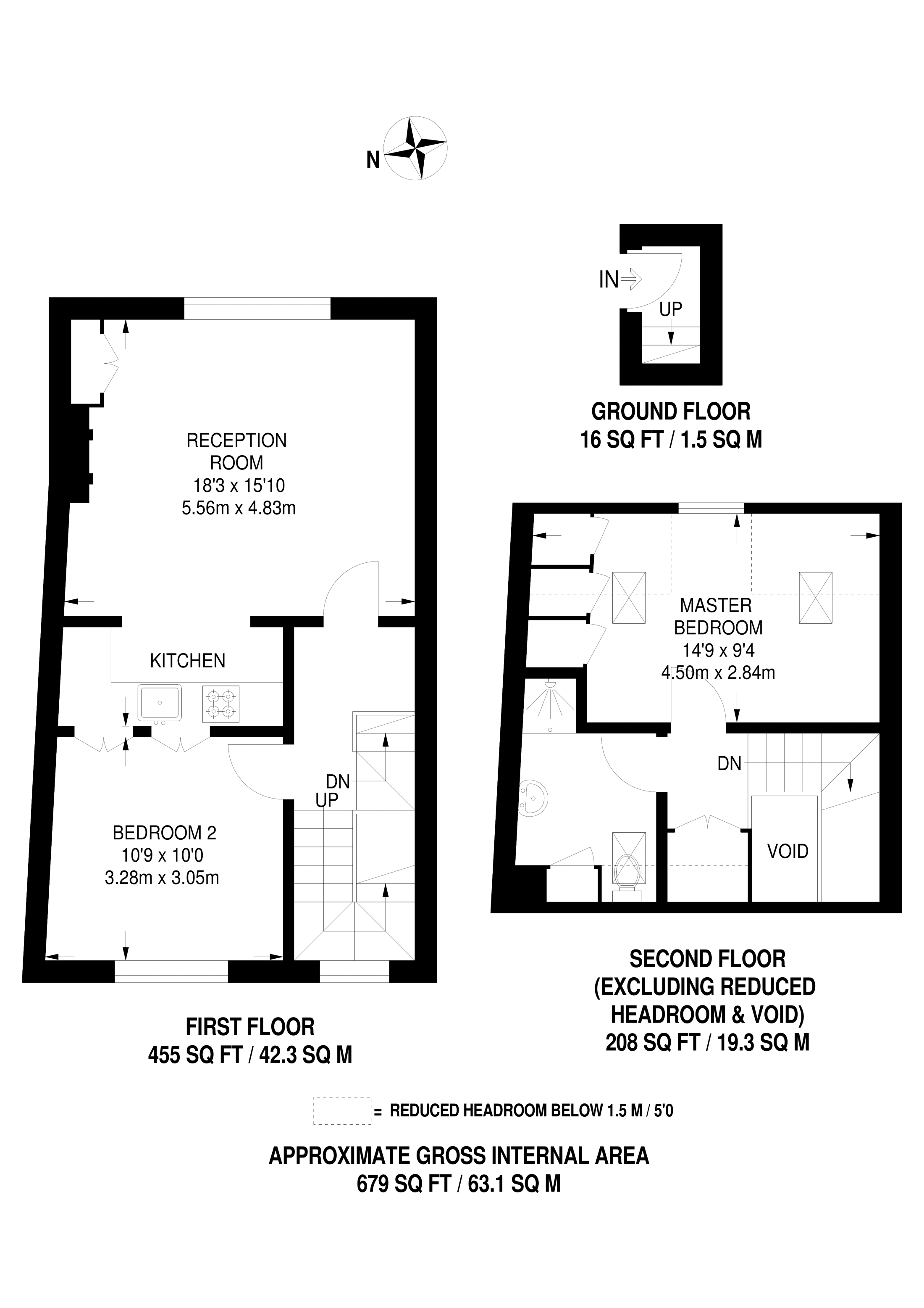 2 Bedrooms Flat for sale in Regents Park Road, Primrose Hill NW1