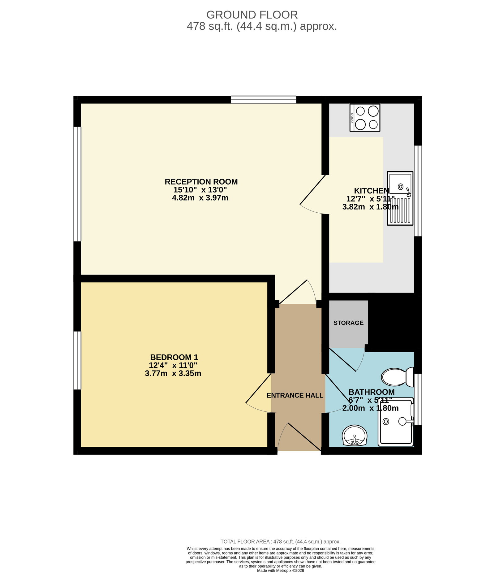 Eagle Close, Dudley floorplan