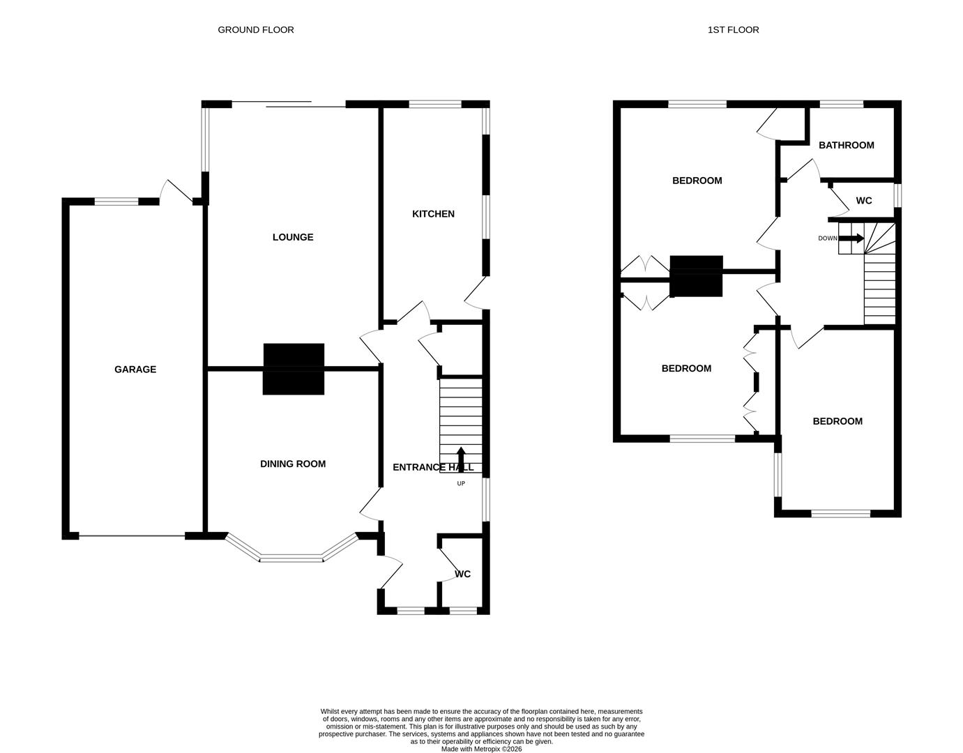 13, Hillside Close, Norwich floorplan