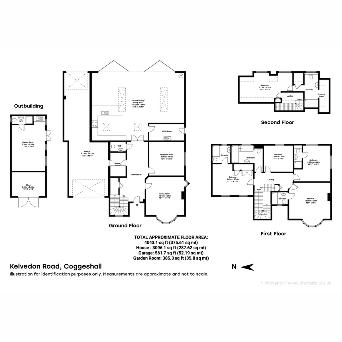 3, Kelvedon Road, Colchester floorplan