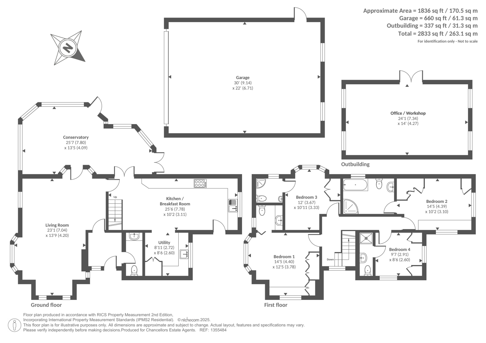 Lavershot Lodge,, London Road, Windlesham floorplan