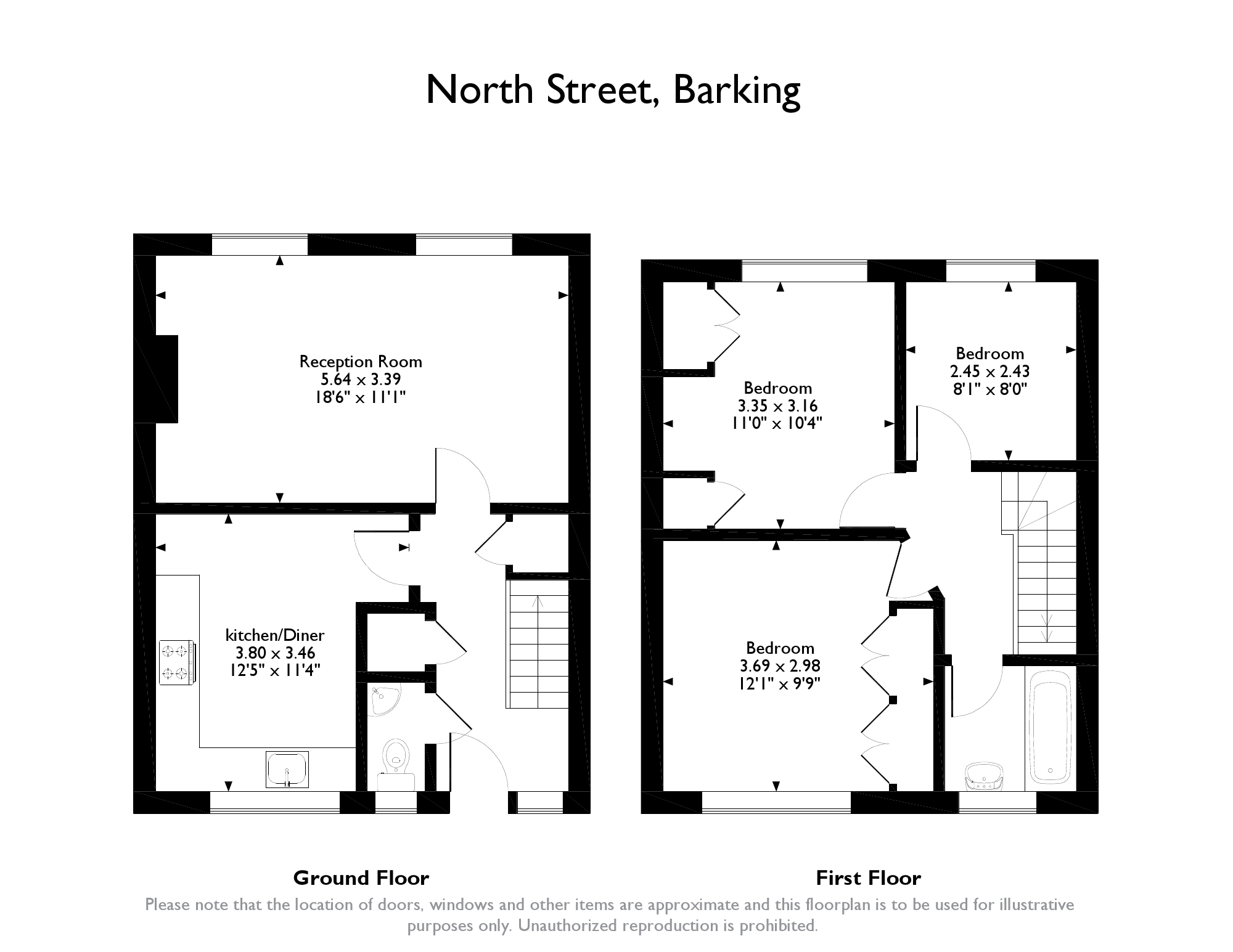 3 Bedrooms Flat for sale in Gower Street, North Street, Barking IG11