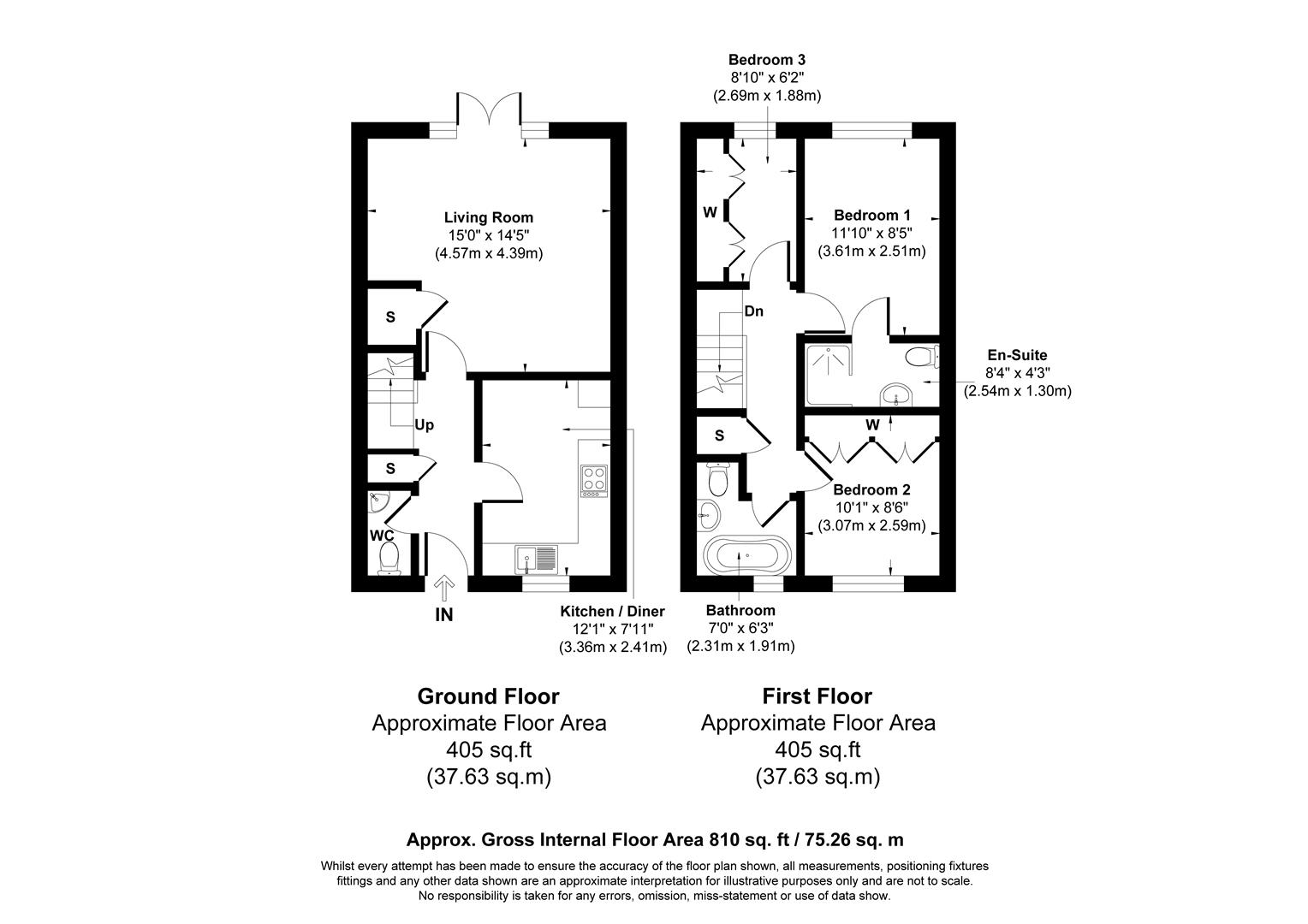 38, Stratford Drive, Prescot floorplan