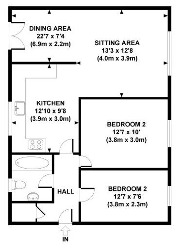 2 Bedrooms Flat for sale in Old Fosse Road, Bath BA2