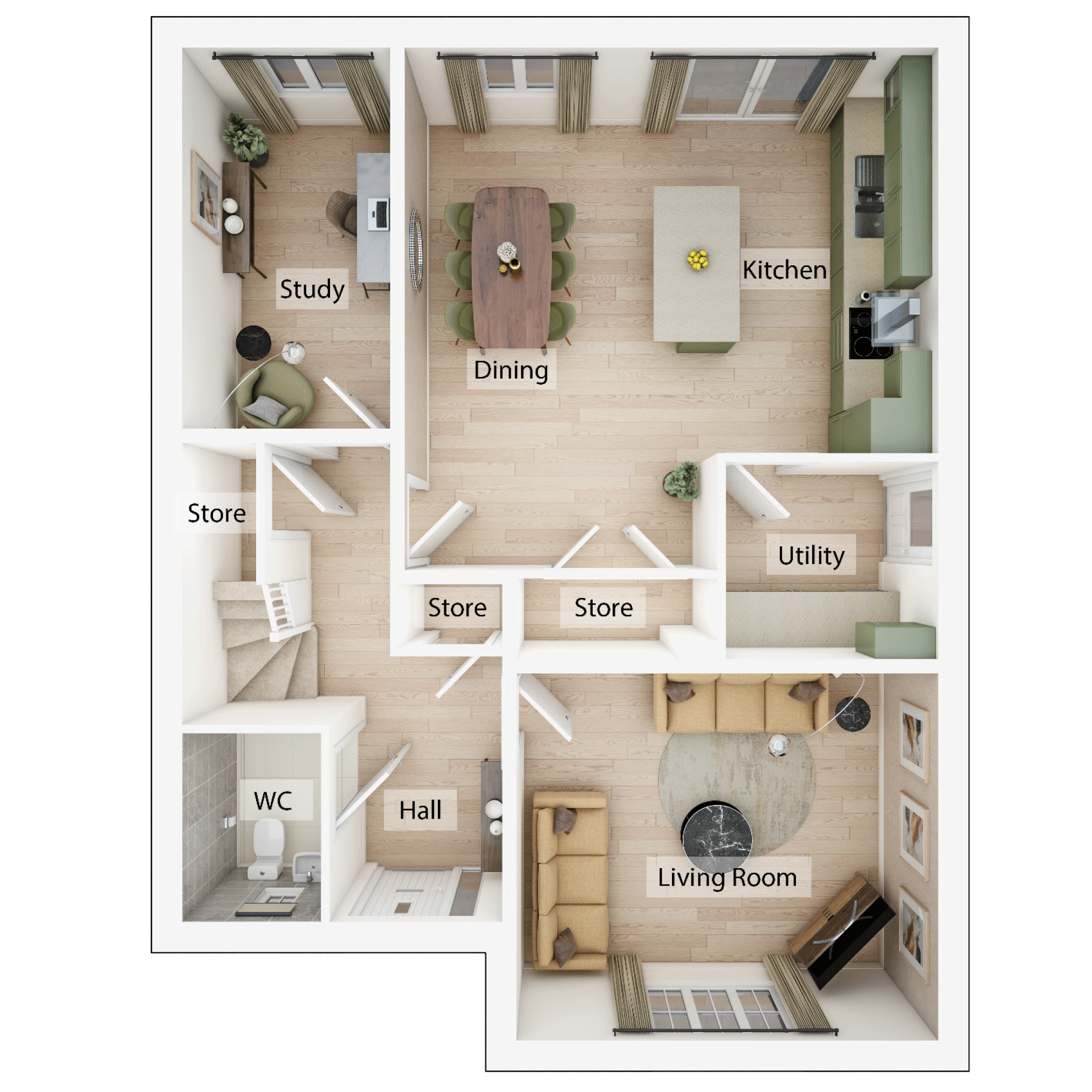 114, High Ongar Road, Ongar floorplan