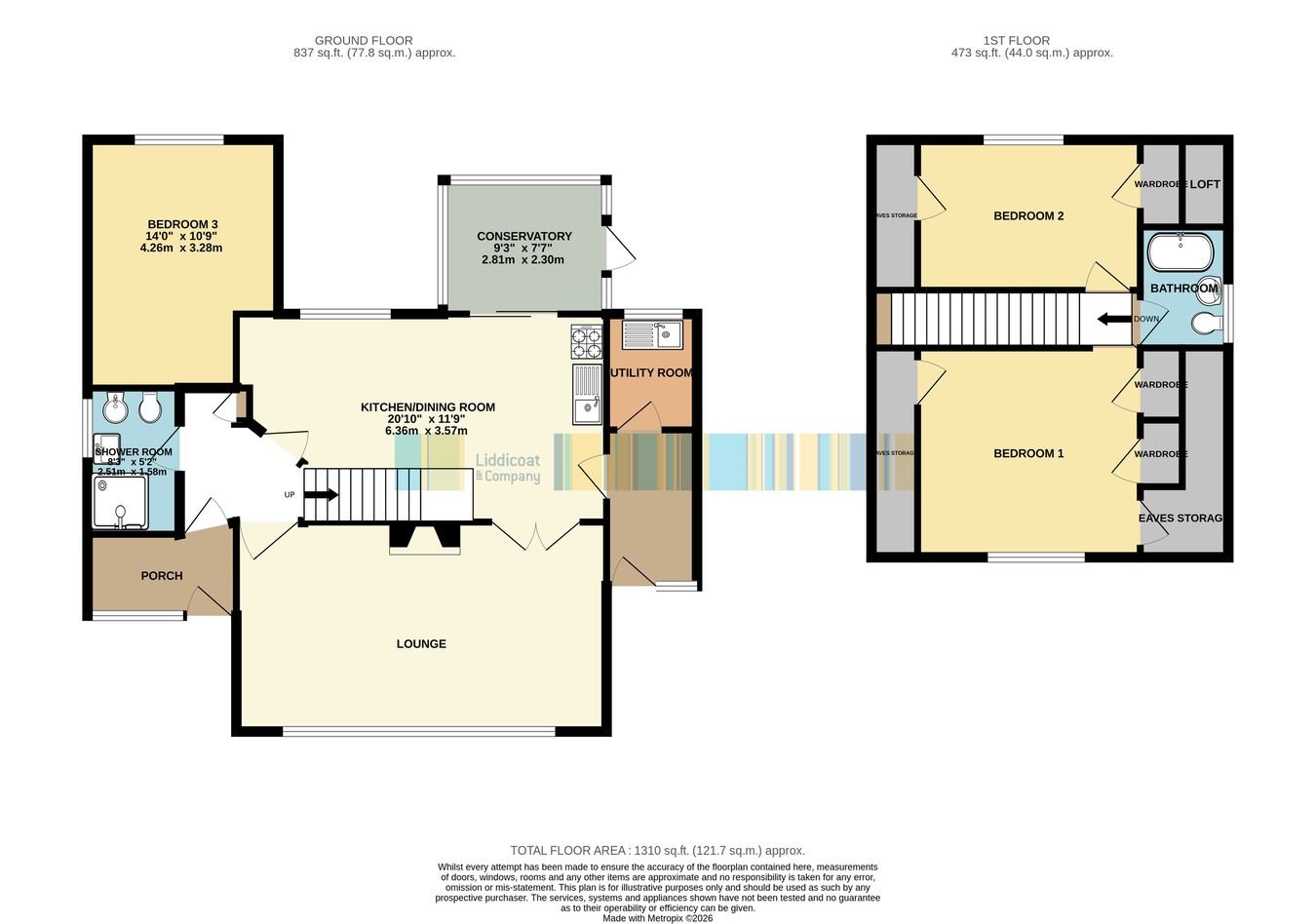 11, Vicarage Meadow, Fowey floorplan