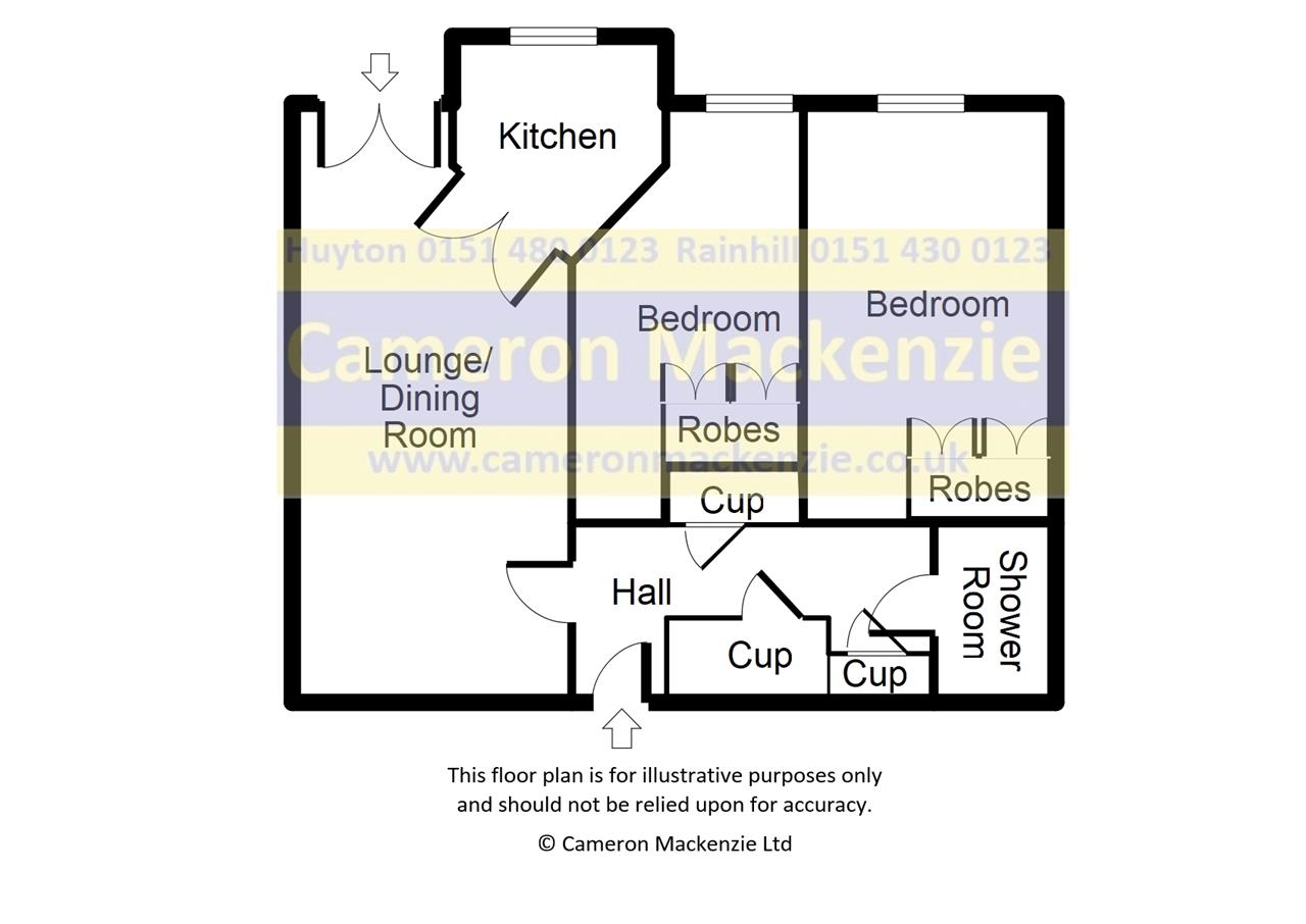 43, Roby Court, Liverpool floorplan
