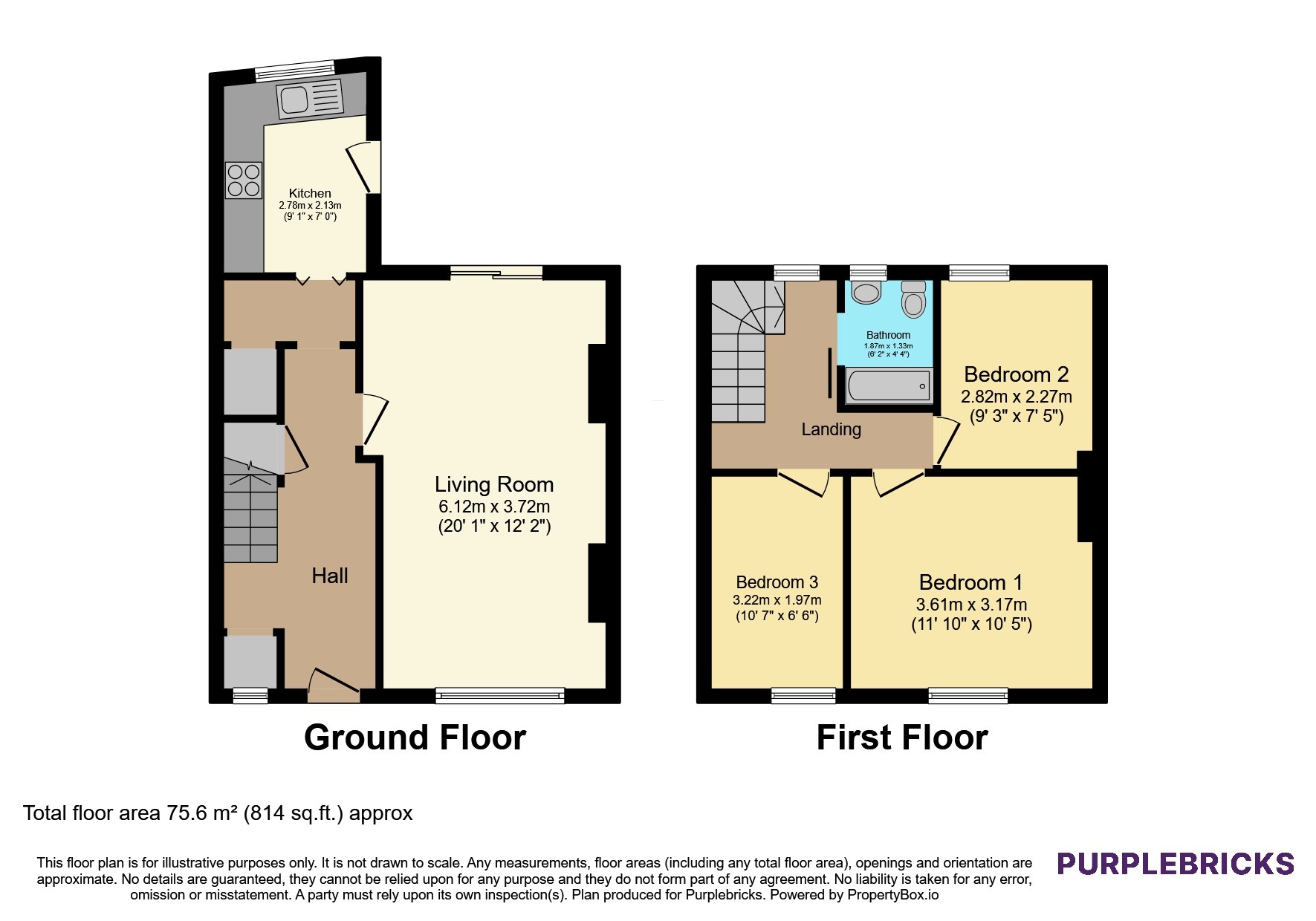 48, Lon Ogwen, Bangor floorplan