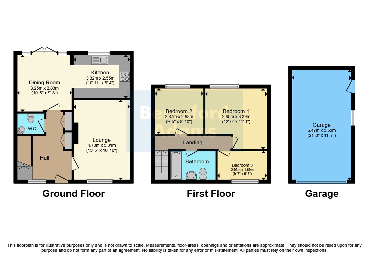 18, Tryfan, Clwyd floorplan