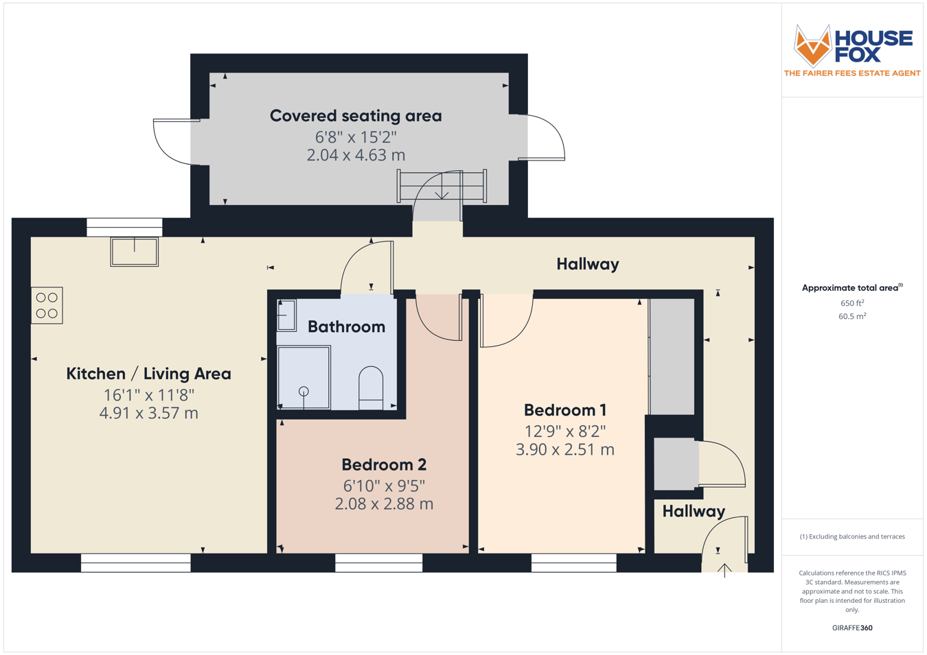6, Totterdown Court, Totterdown Road, Weston-Super-Mare floorplan