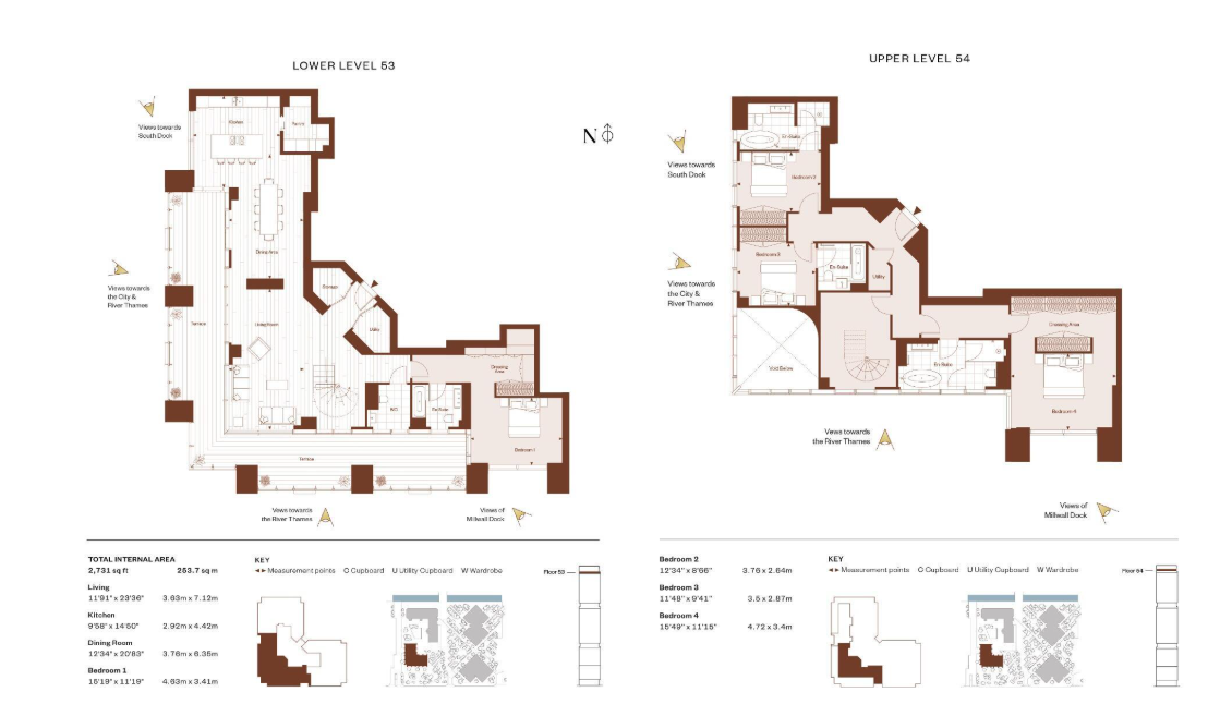 67, Marsh Wall, London floorplan