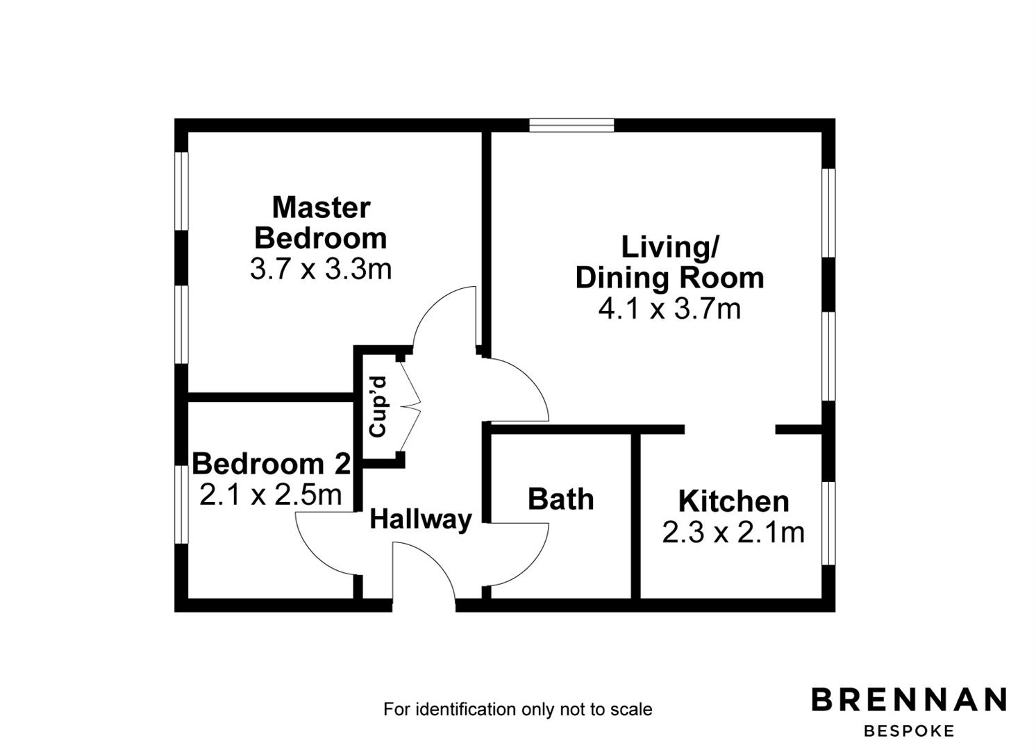 10, Gander Close, Corby floorplan