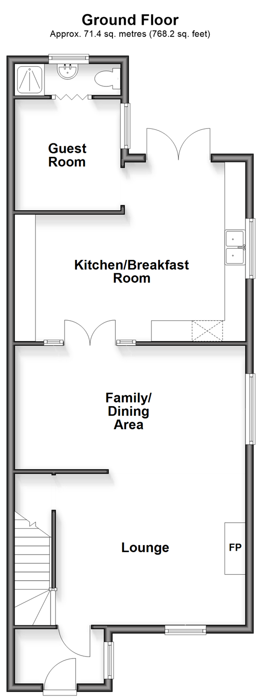 Thorntons Farm Avenue, Romford floorplan